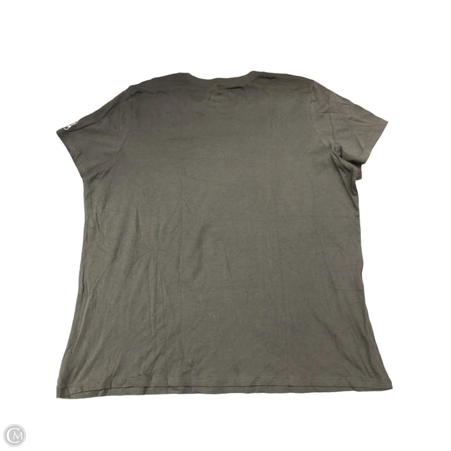 Top Short Sleeve By Torrid In Grey, Size: 1x