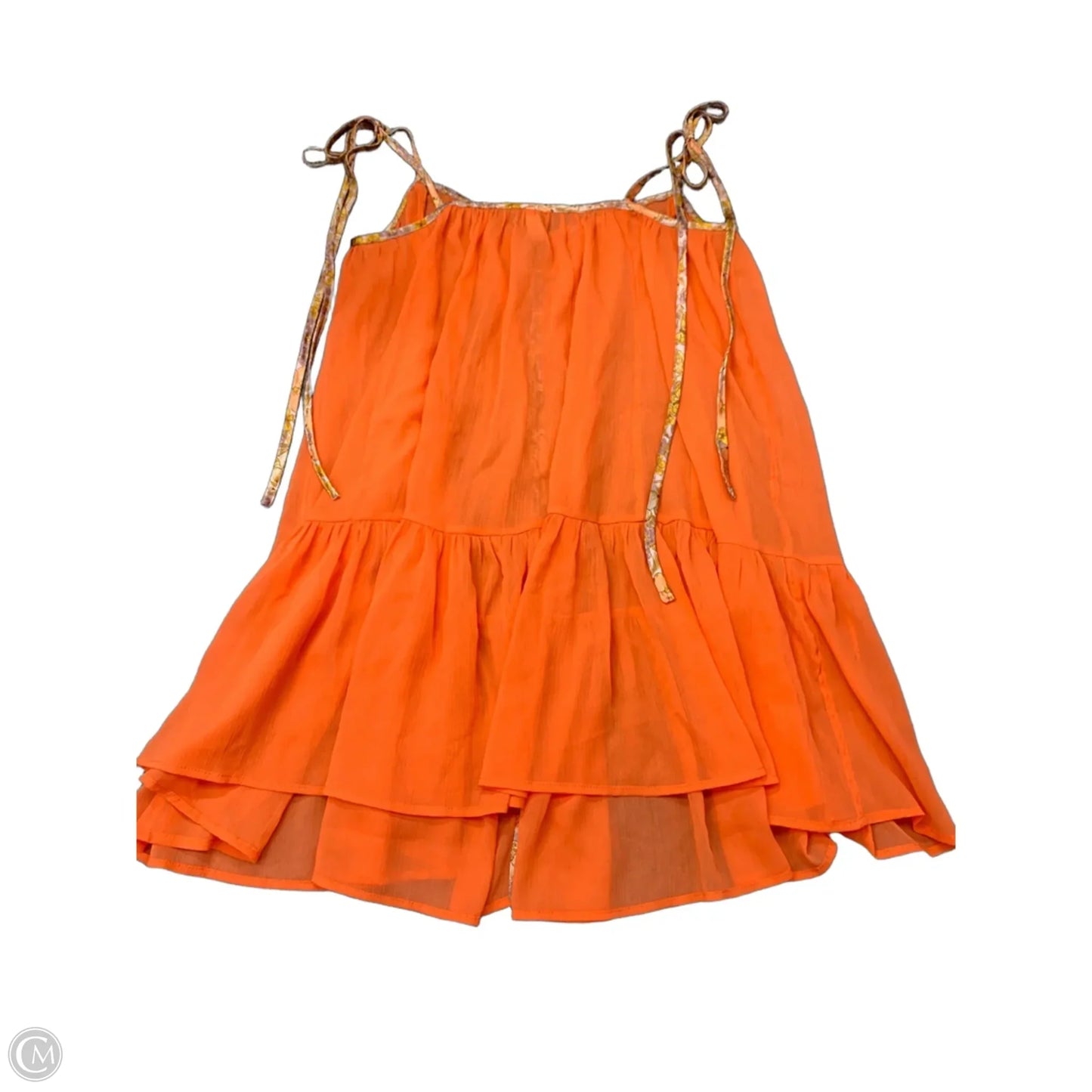 Blouse Sleeveless By Free People In Peach, Size: S
