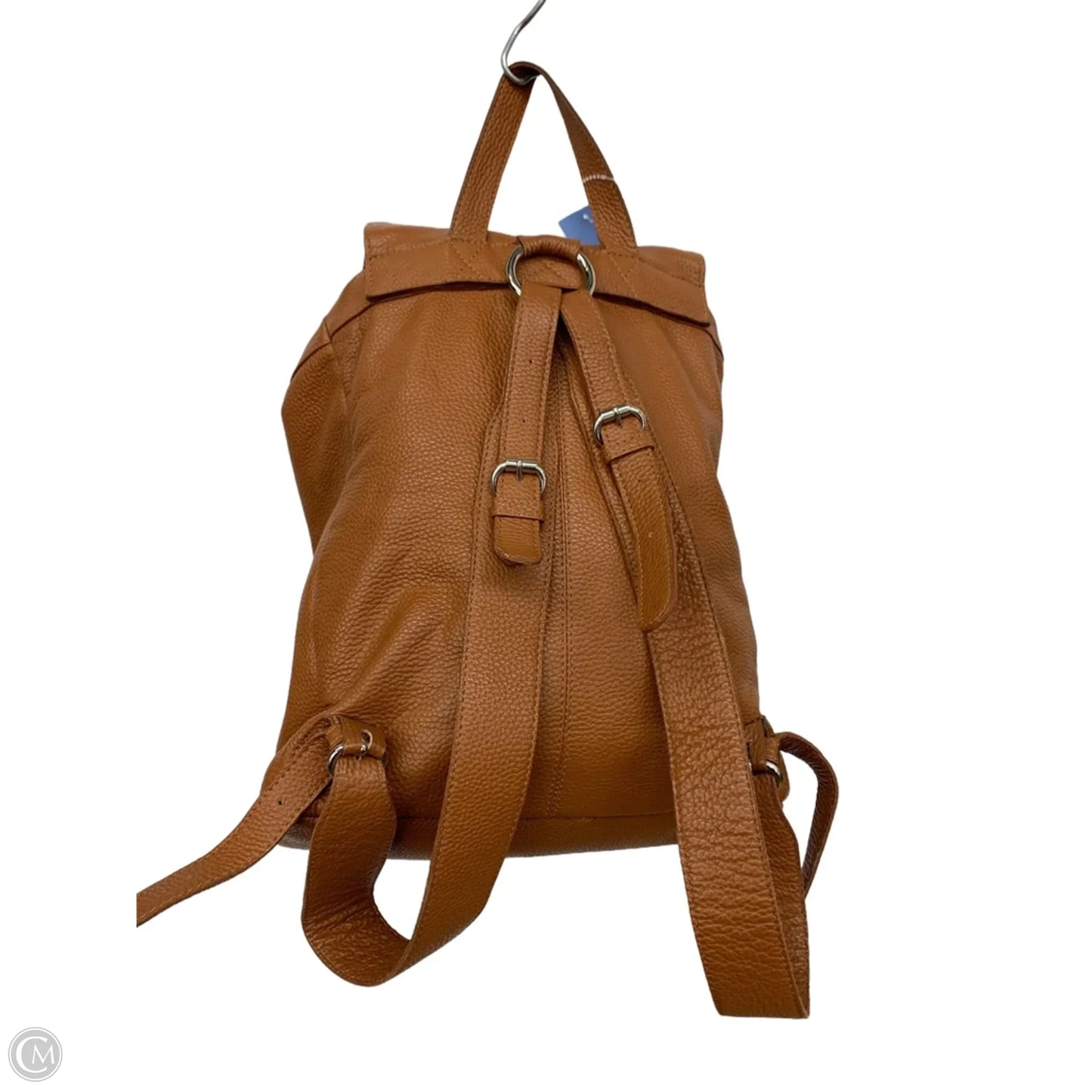 Backpack Leather By Clothes Mentor, Size: Medium