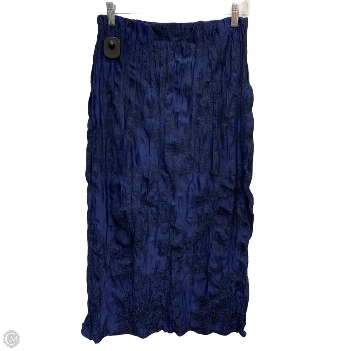 Skirt Maxi By Zara In Navy, Size: L