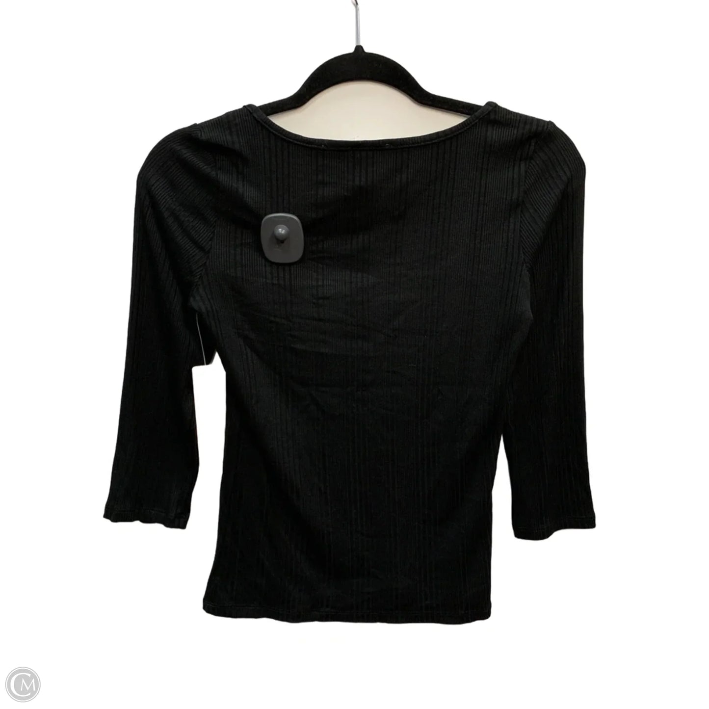 Top Long Sleeve By Cyrus In Black, Size: Xs