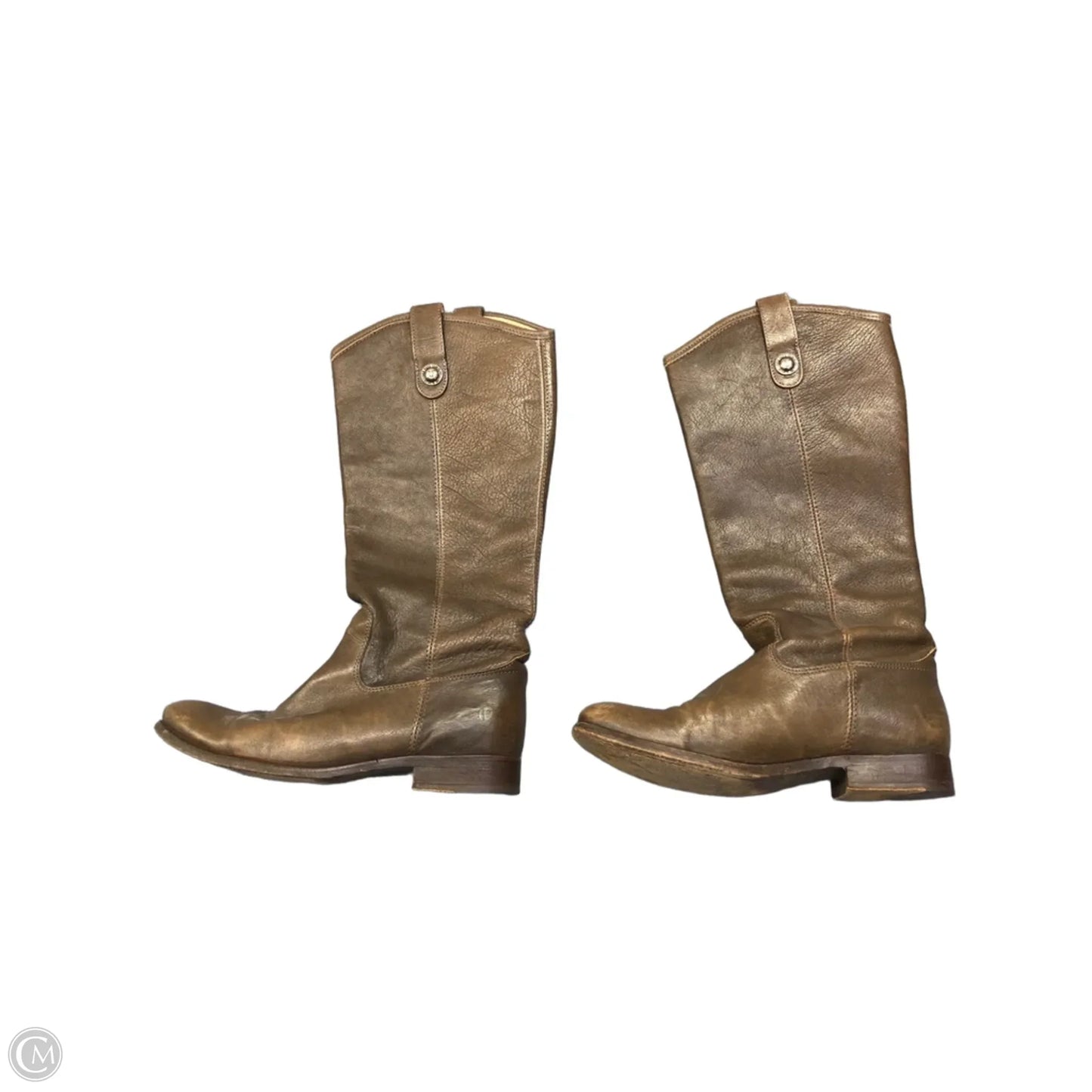 Boots Designer By Frye In Brown, Size: 8