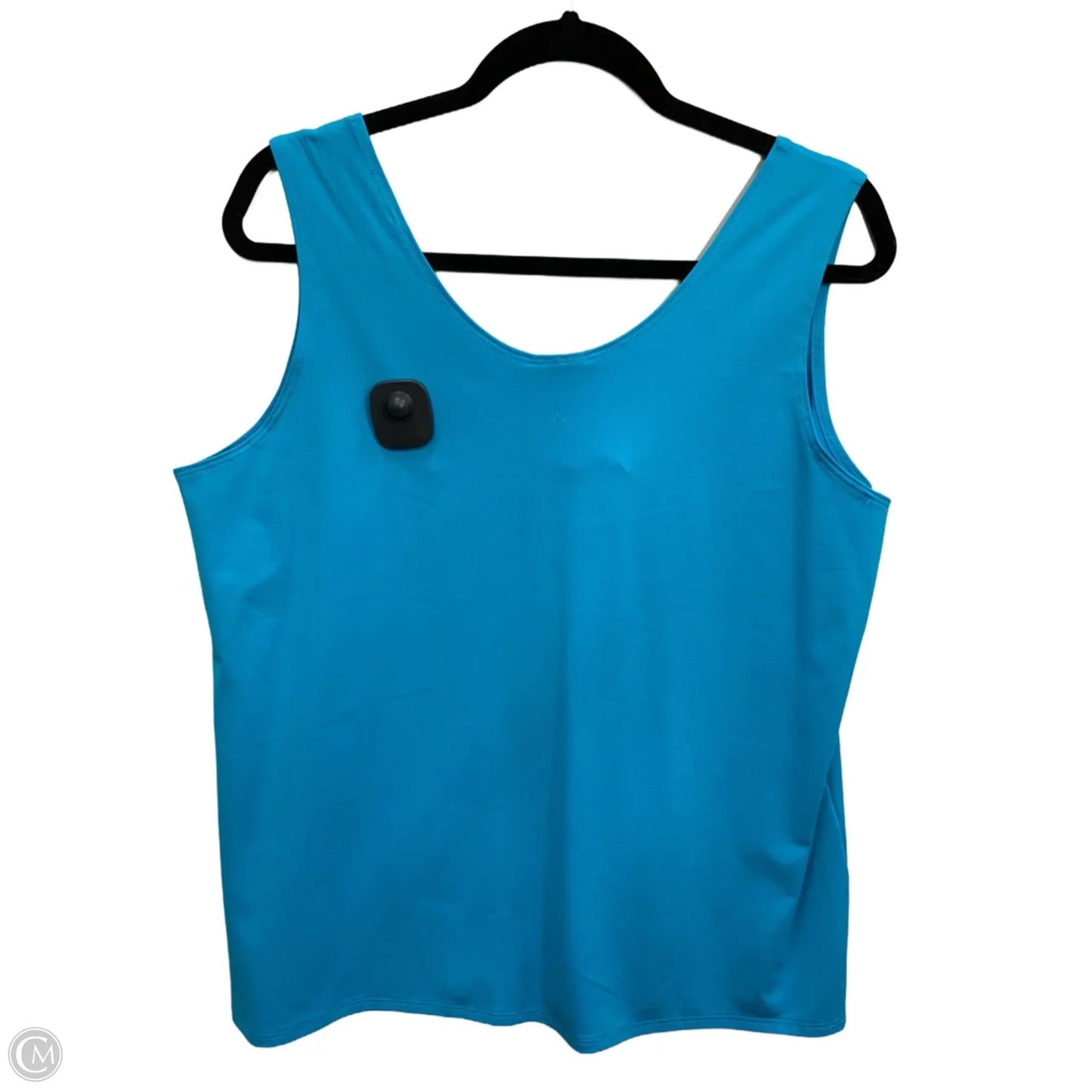 Top Sleeveless By Chicos In Blue, Size: 16