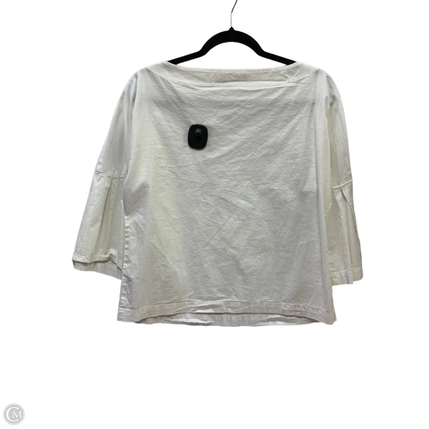 Top Long Sleeve By Trina Turk In White, Size: S