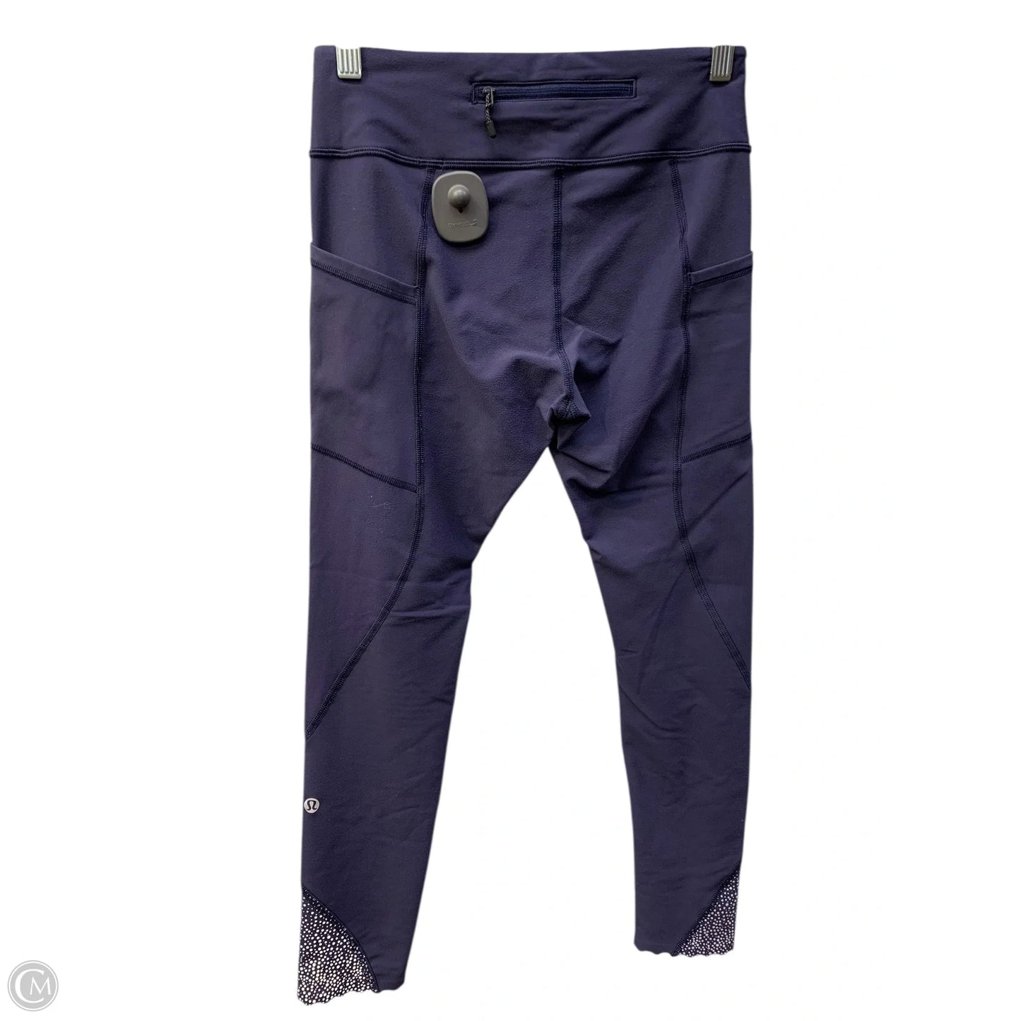 Athletic Leggings By Lululemon In Navy, Size: 6