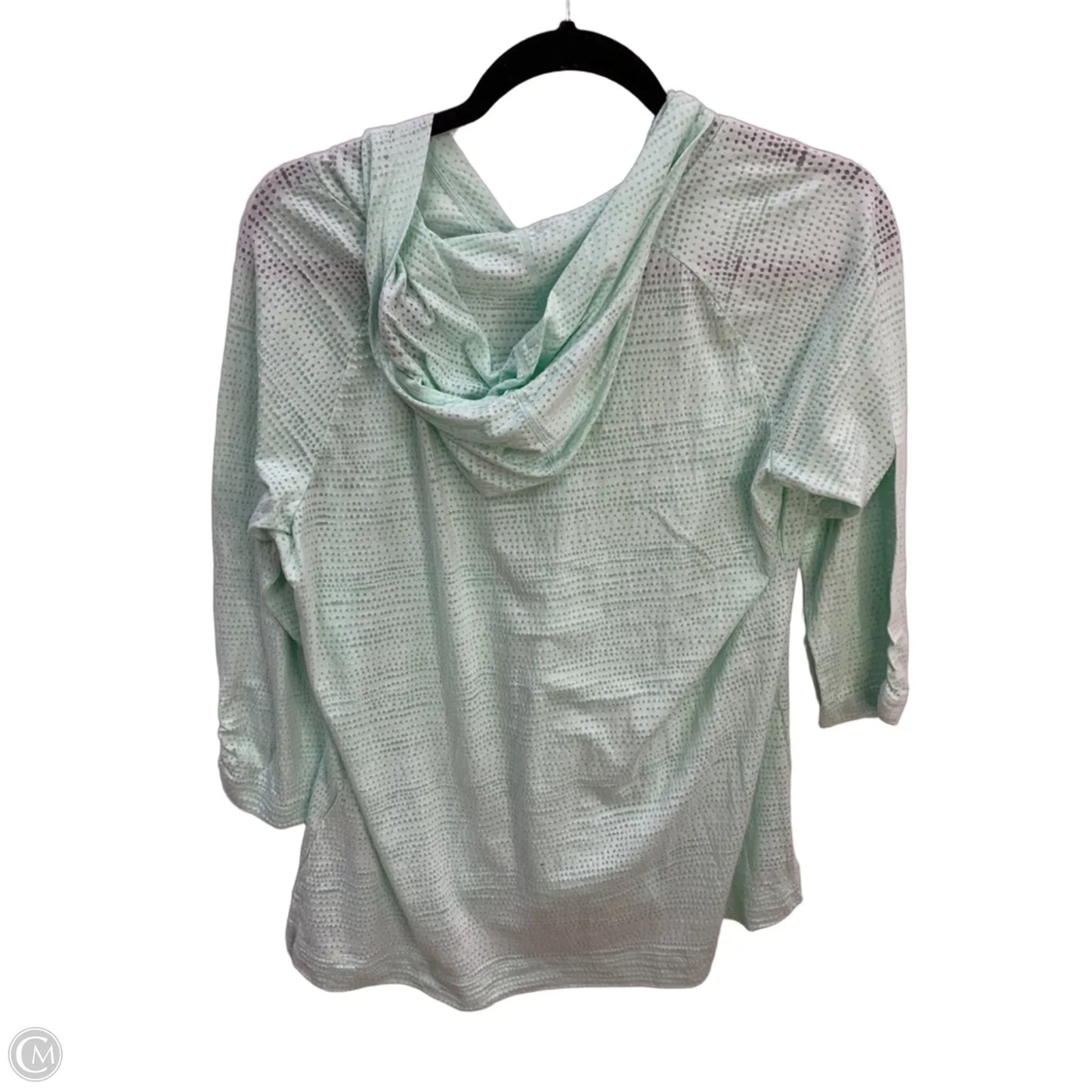 Top Long Sleeve By Columbia In Green, Size: L