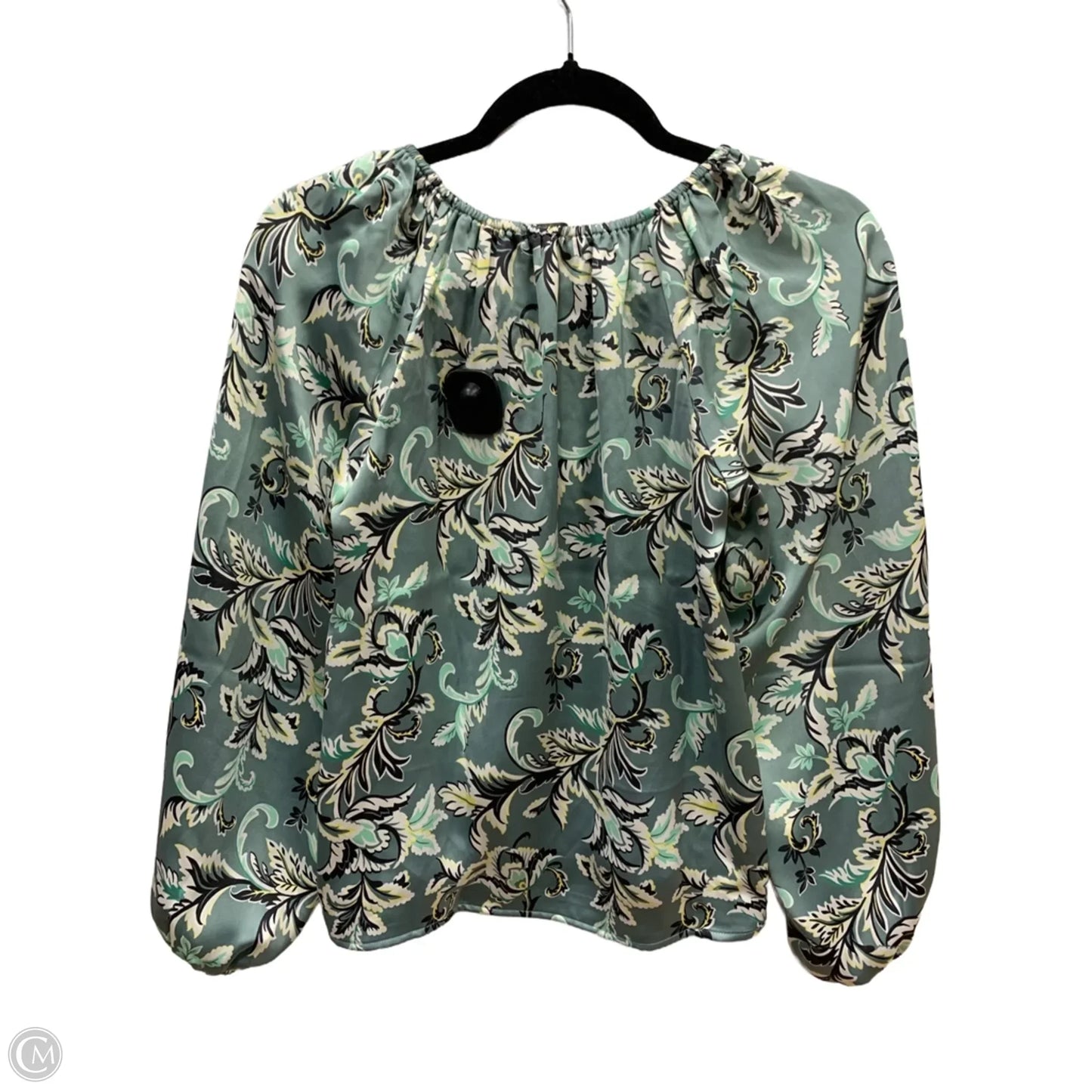 Top Long Sleeve By Loft In Green, Size: Xsp