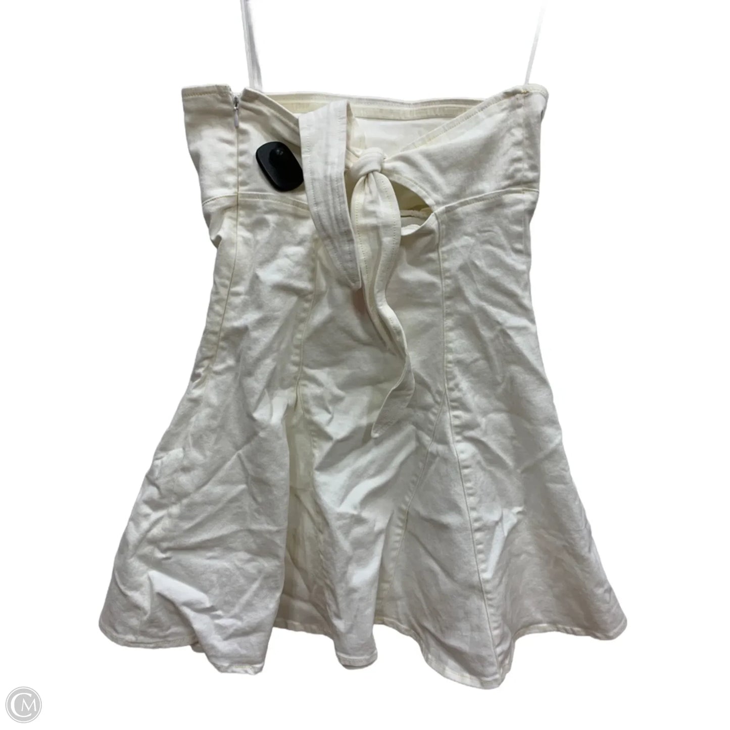 Dress Casual Short By Urban Outfitters In Cream, Size: M