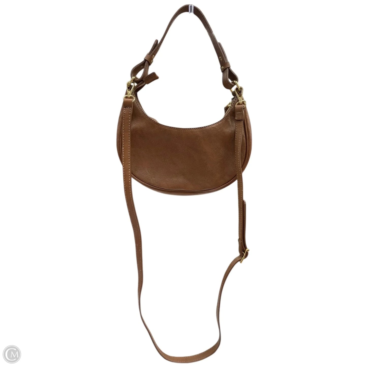 Crossbody Leather By Clothes Mentor, Size: Small