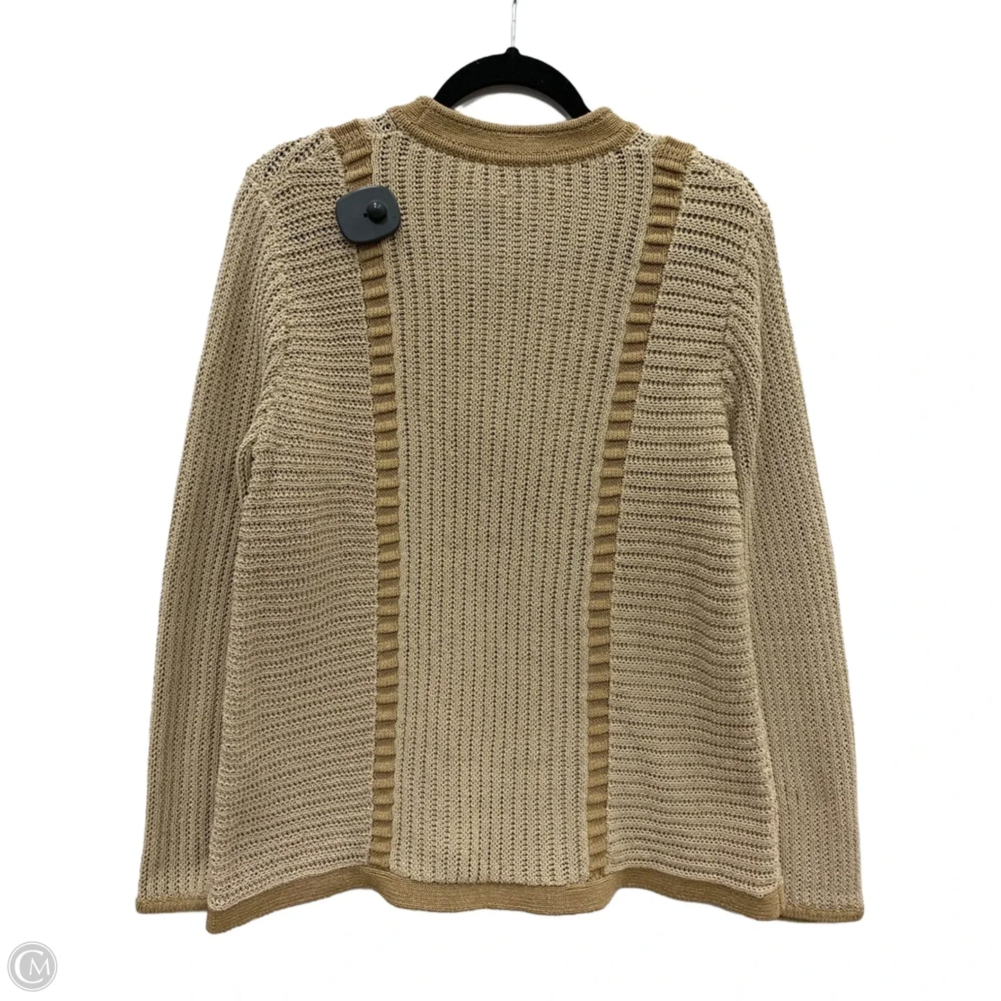 Sweater By Per Se In Gold, Size: L