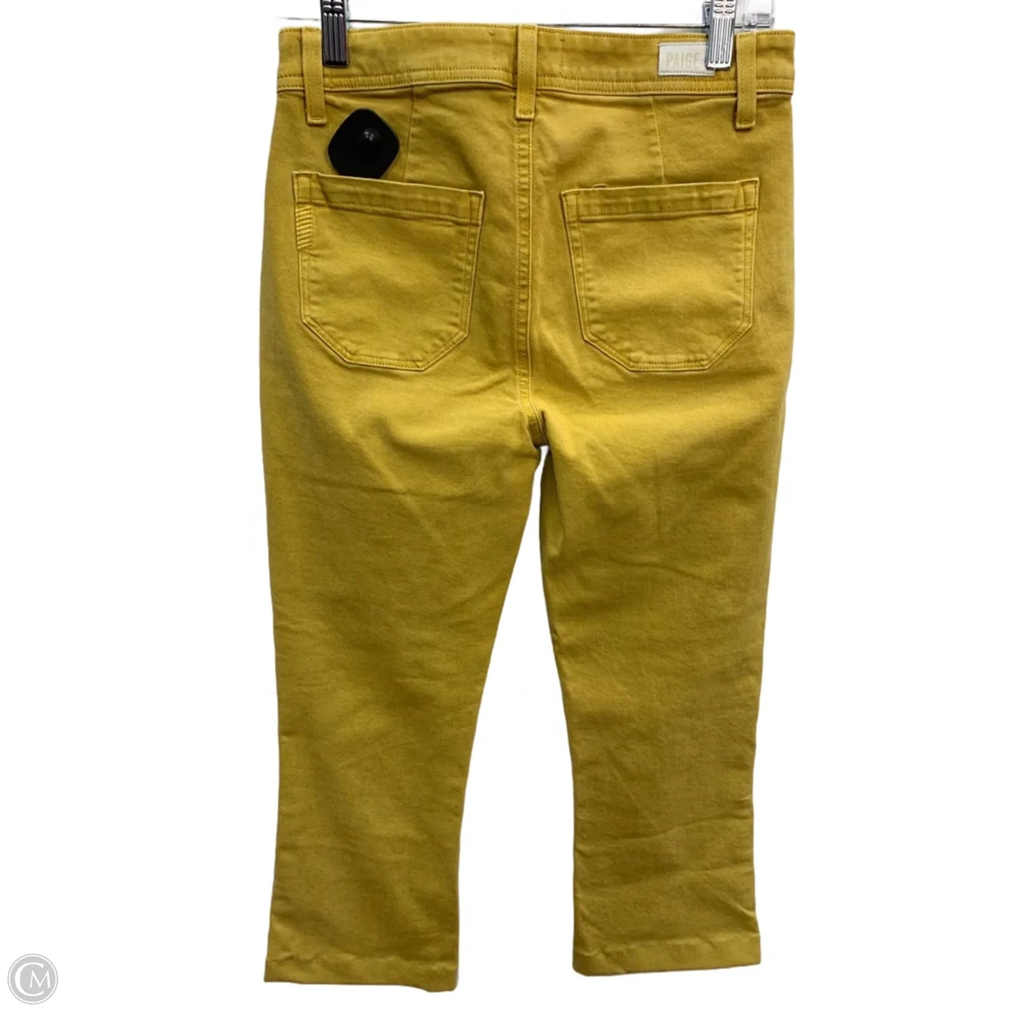 Jeans Straight By Paige In Yellow, Size: 2