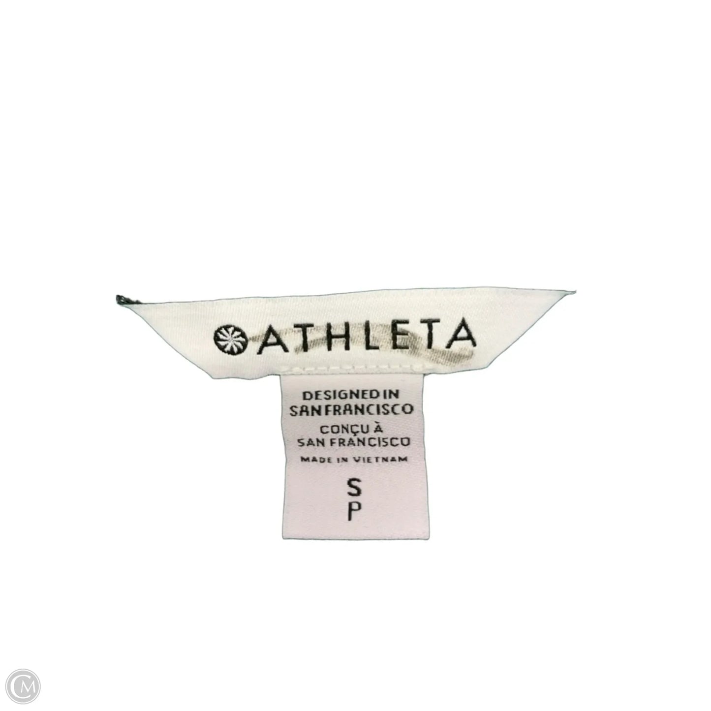 Top Short Sleeve By Athleta In Green, Size: S