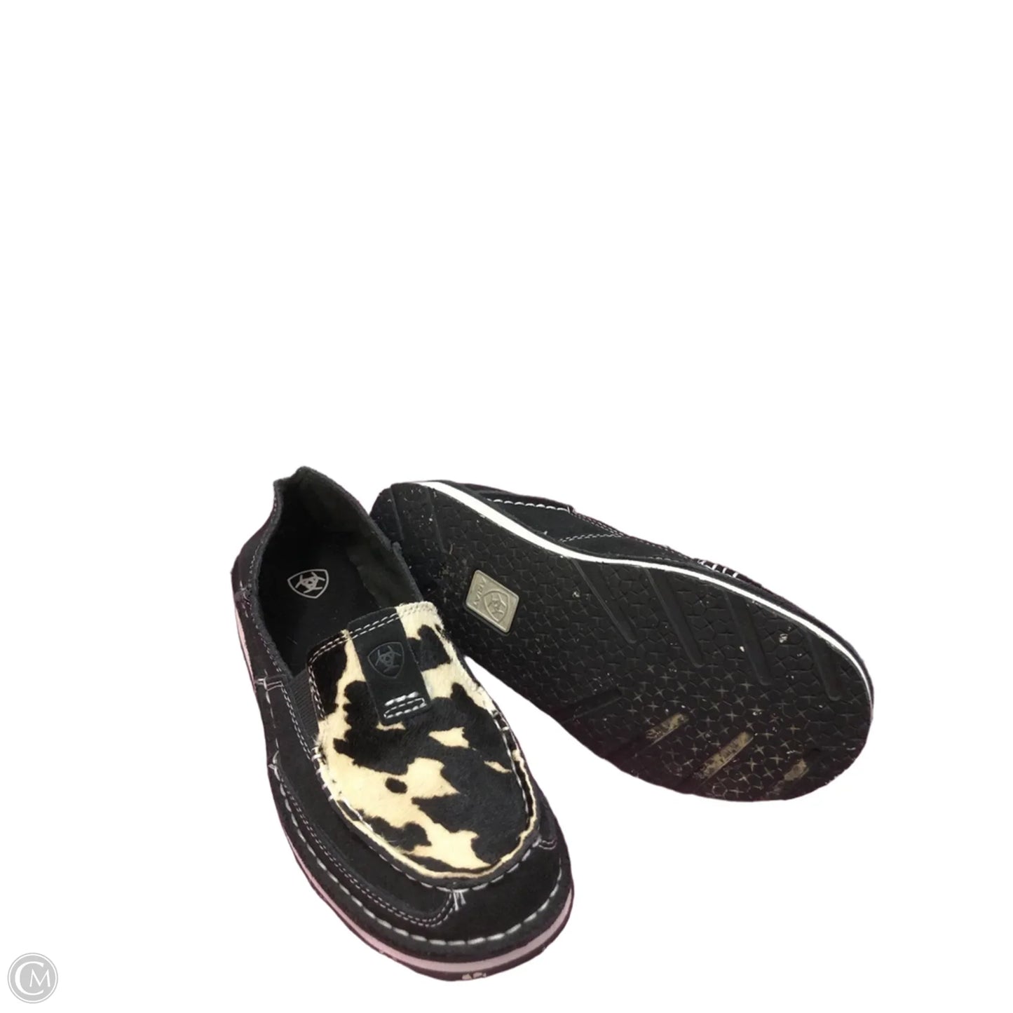 Shoes Flats By Ariat In Black, Size: 5.5
