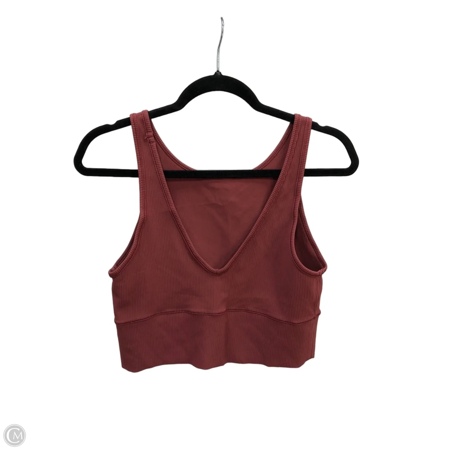 Athletic Bra By Lululemon In Maroon, Size: L
