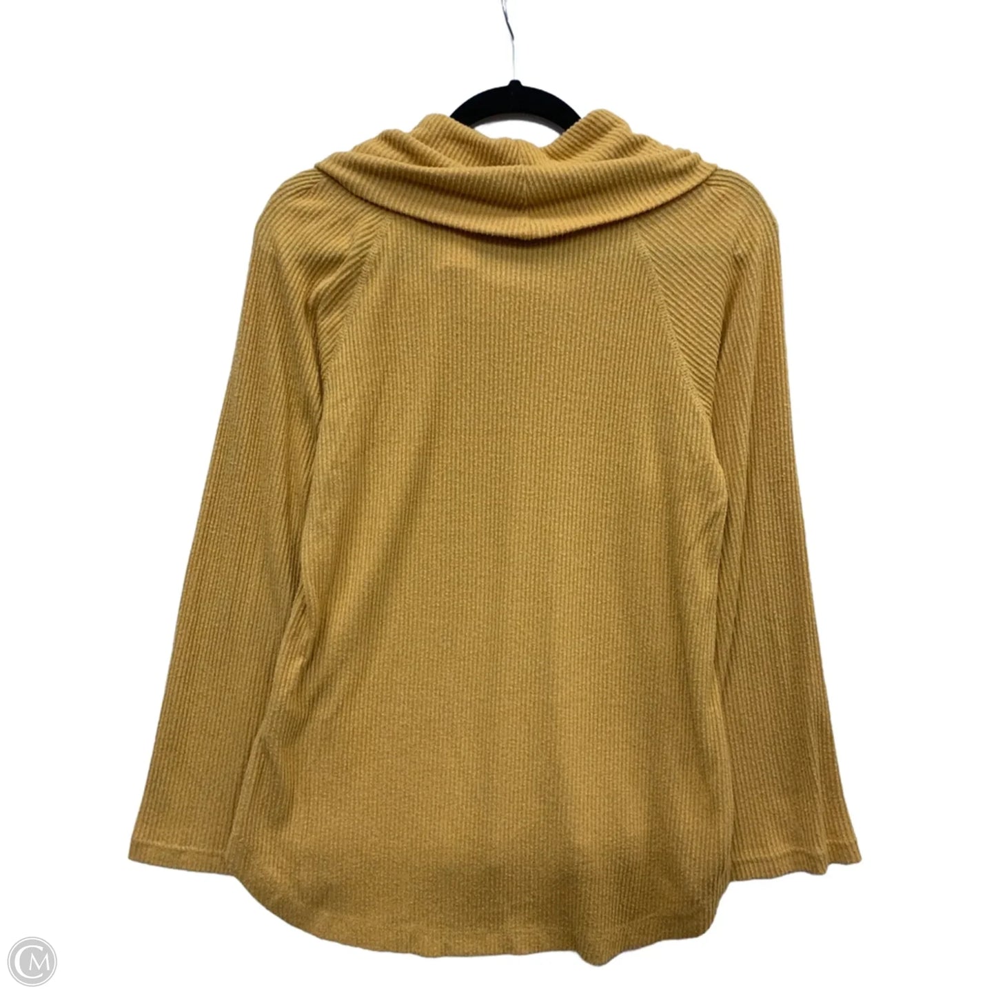 Top Long Sleeve By Maeve In Yellow, Size: S