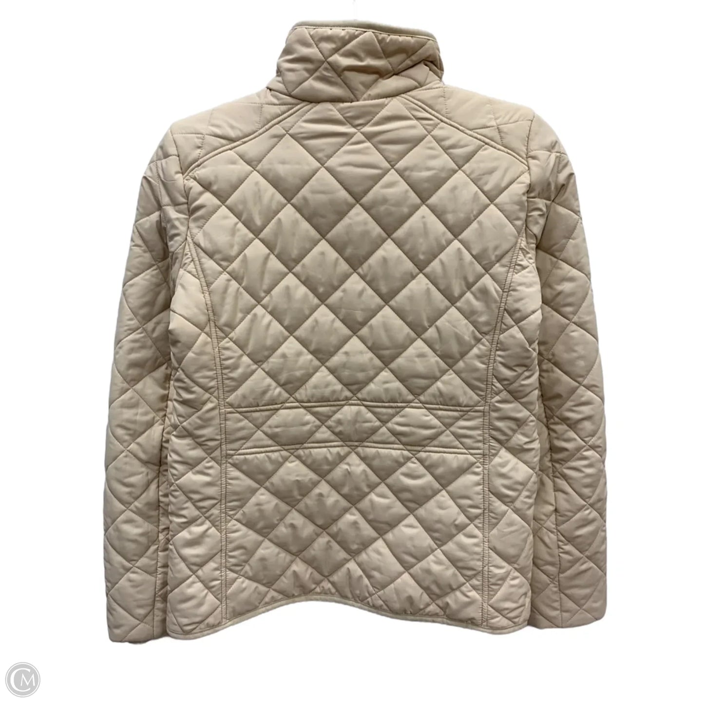 Coat Puffer & Quilted By J. Crew In Tan, Size: Xs