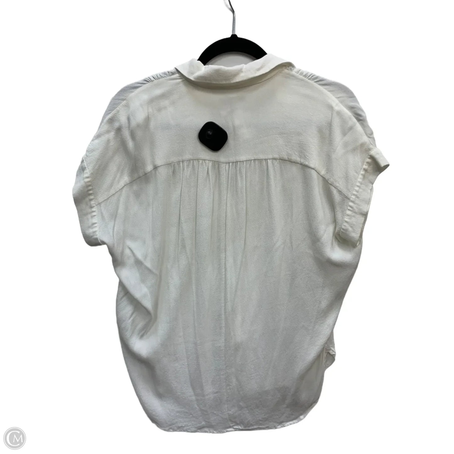 Top Short Sleeve By Madewell In White, Size: Xs