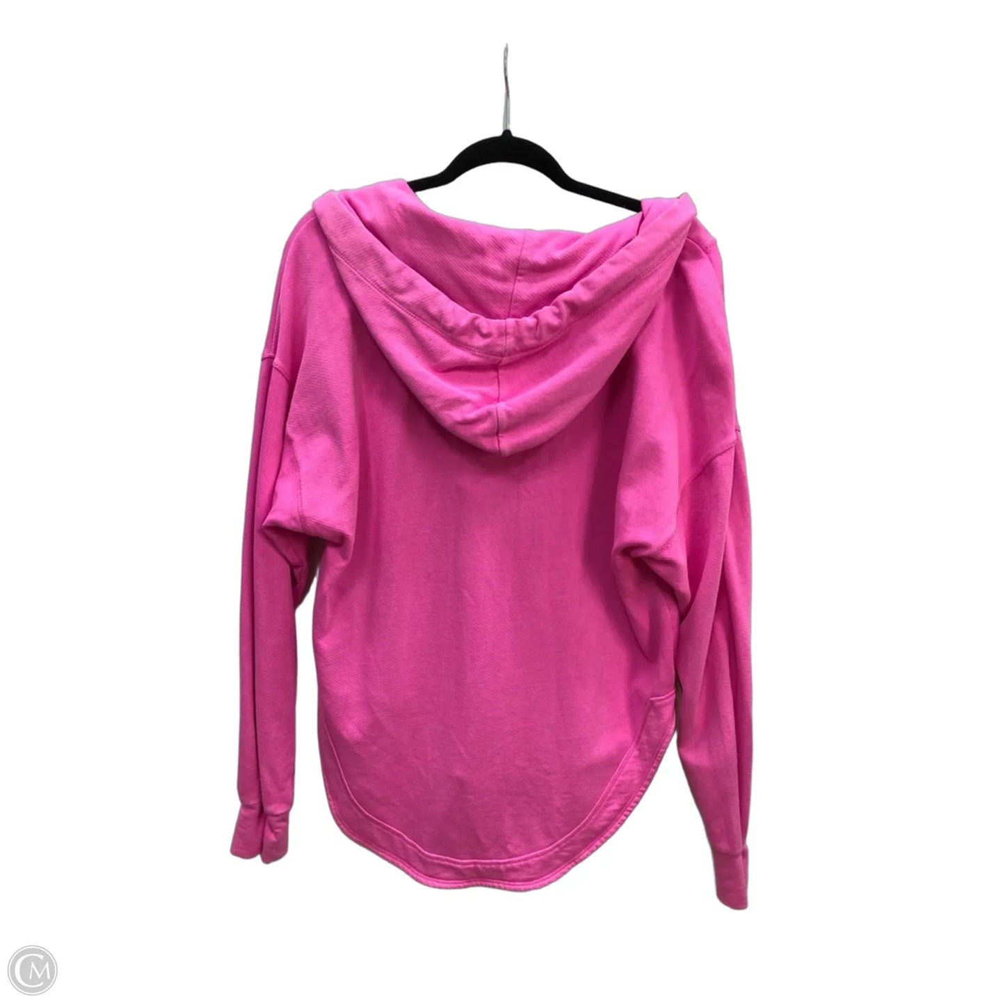 Sweatshirt Hoodie By Pilcro In Pink, Size: S