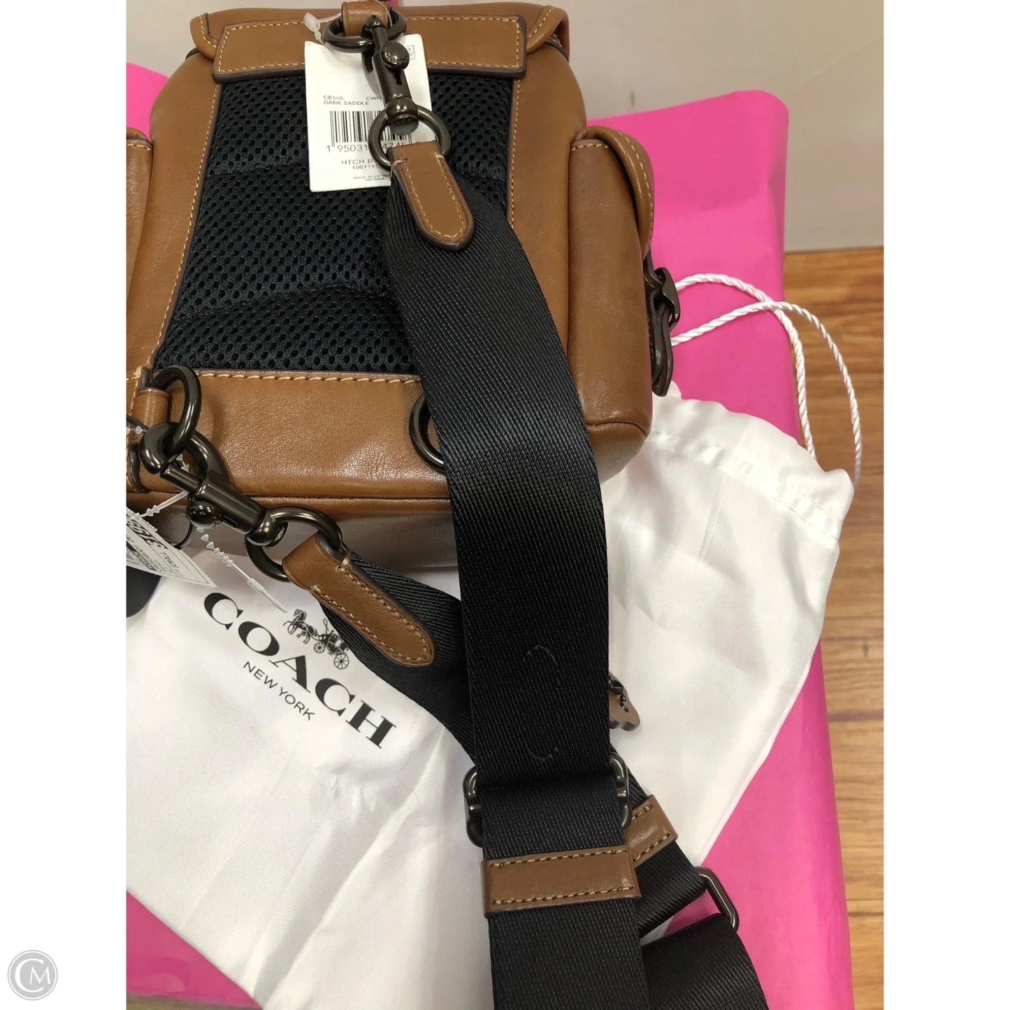 Crossbody Designer By Coach, Size: Small