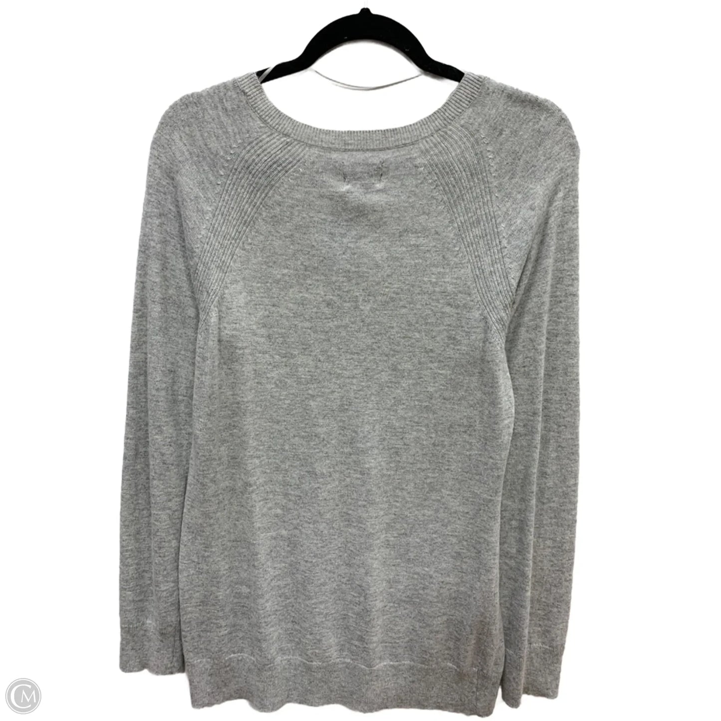 Sweater Cashmere By Apt 9 In Grey, Size: M