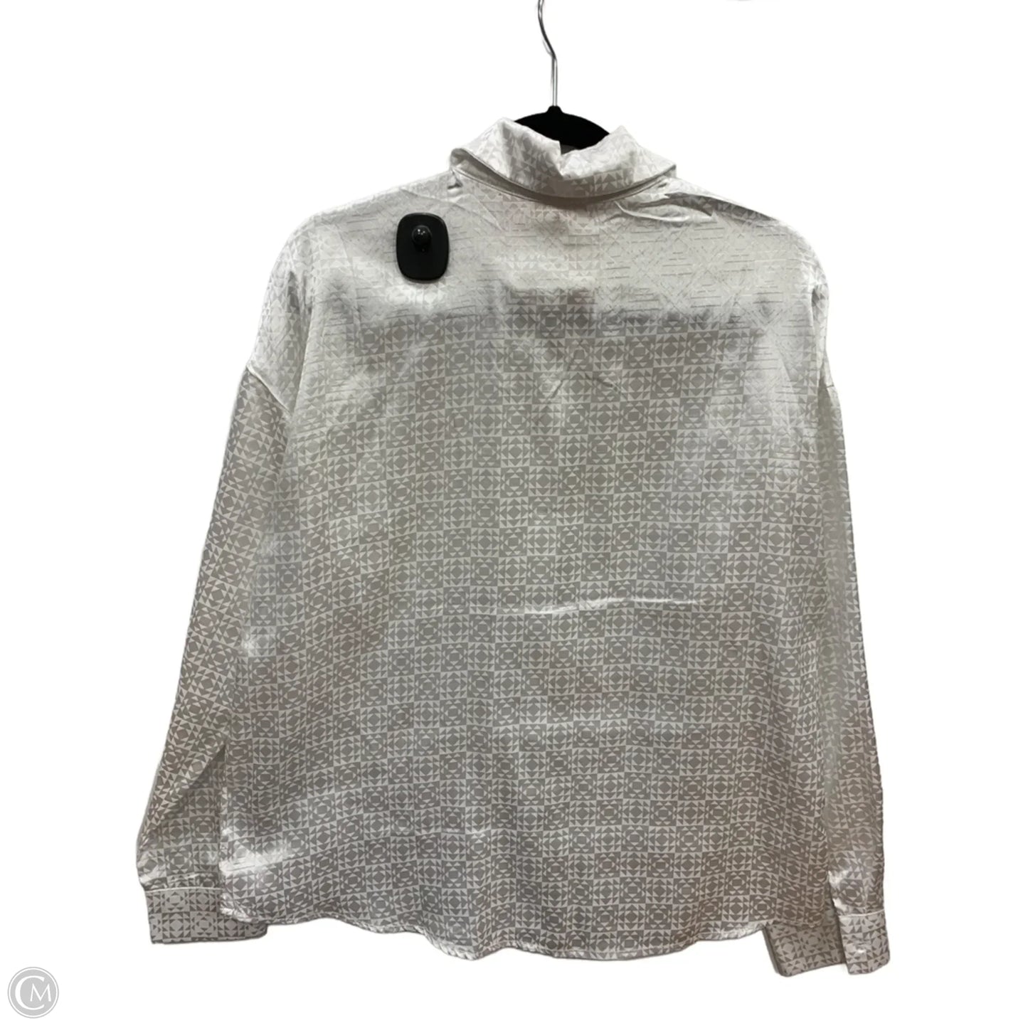 Top Long Sleeve By Willow & Root In White, Size: M