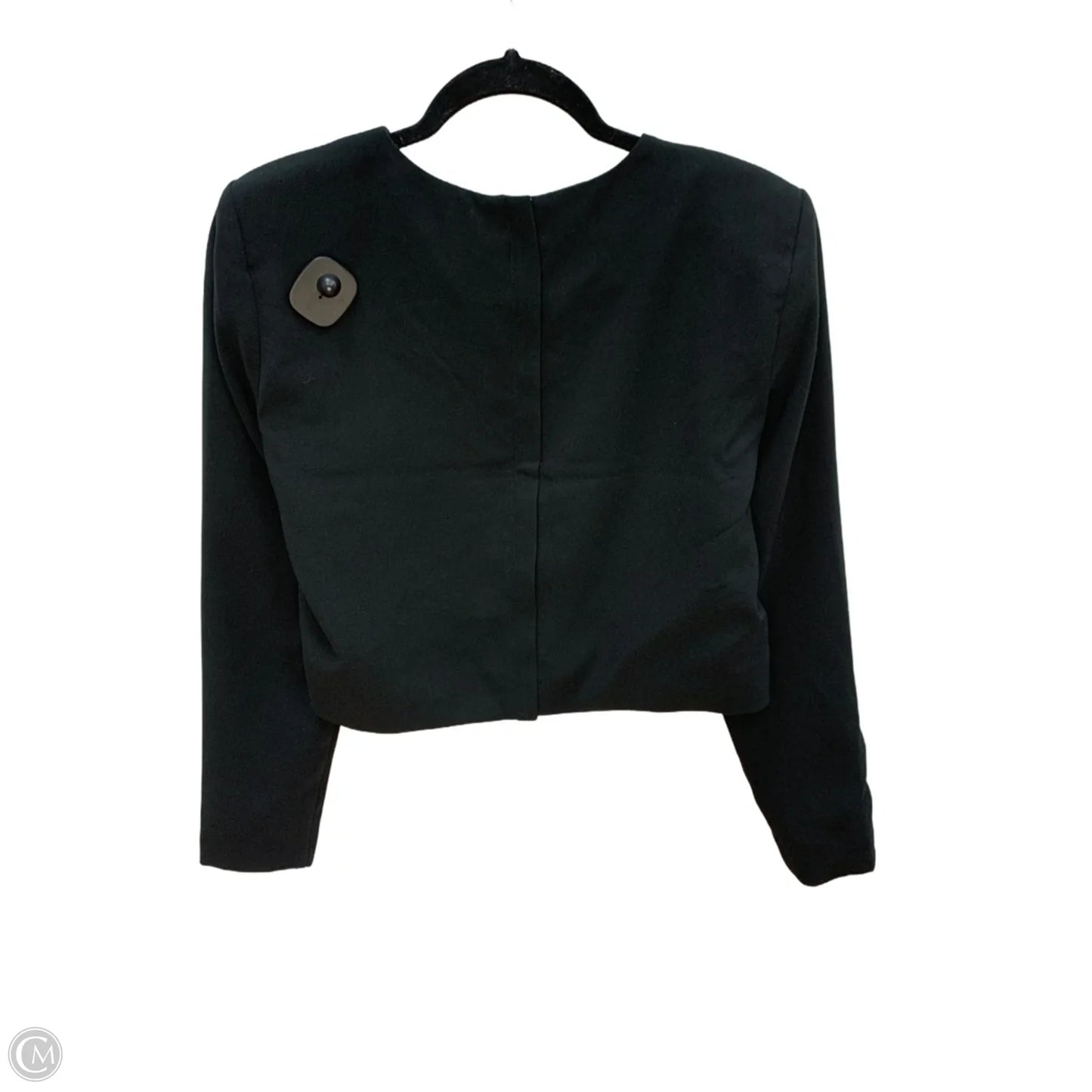 Blouse Long Sleeve By Ann Taylor In Black, Size: S