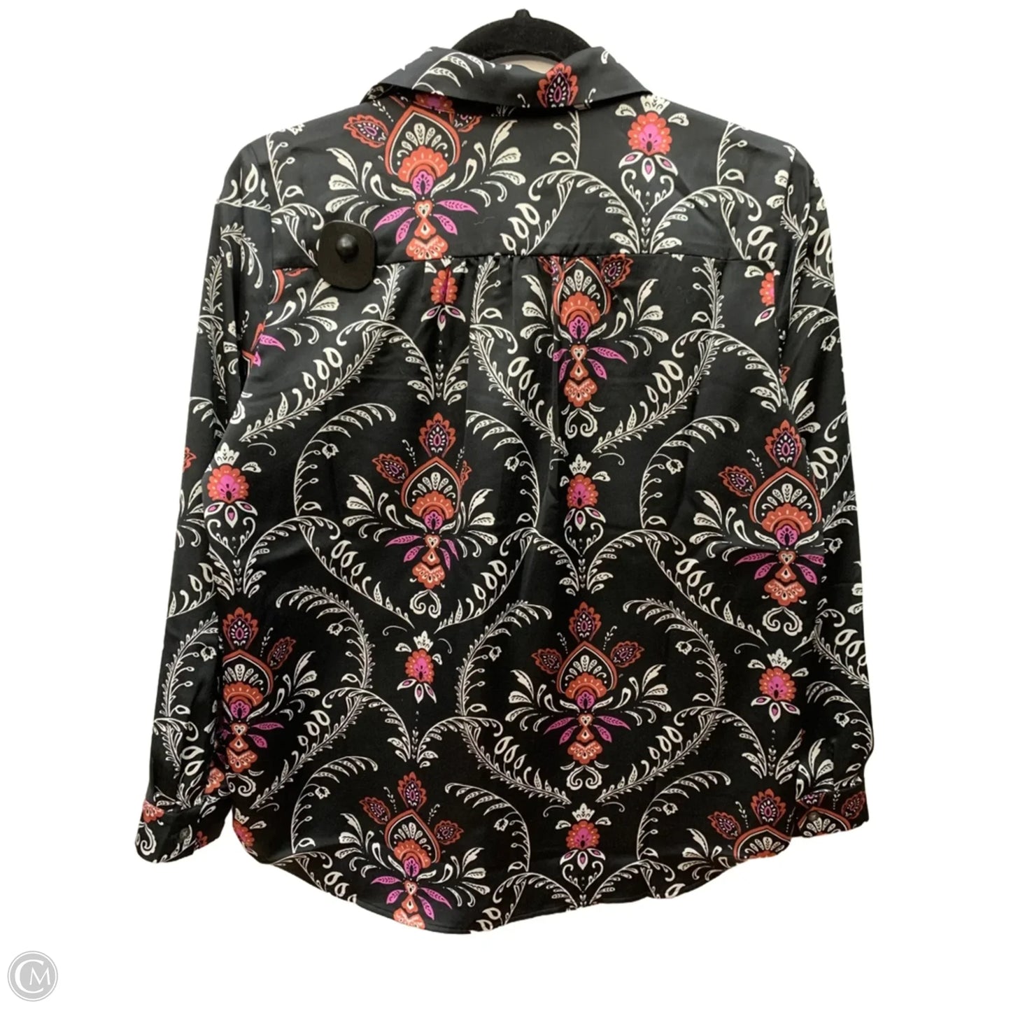 Blouse Long Sleeve By Ann Taylor In Black, Size: Sp