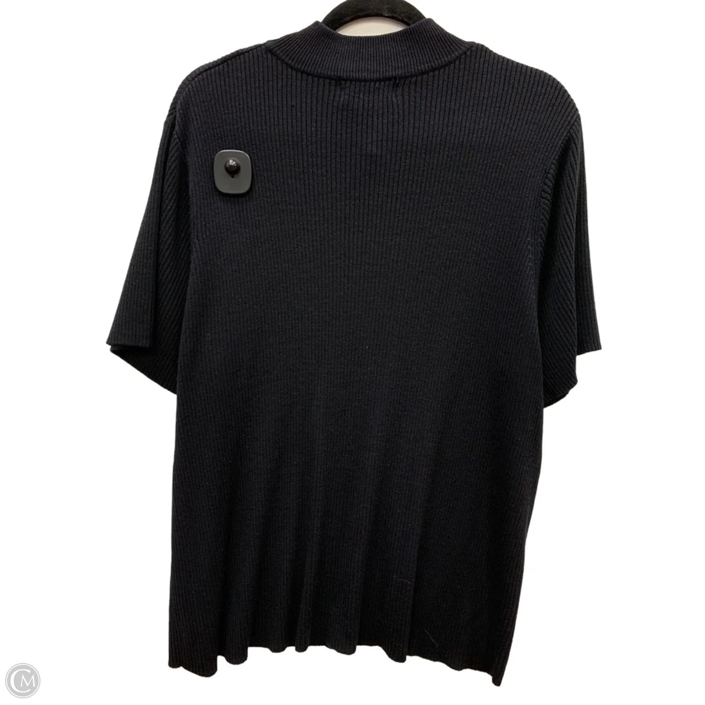 Sweater By Requirements In Black, Size: 2x