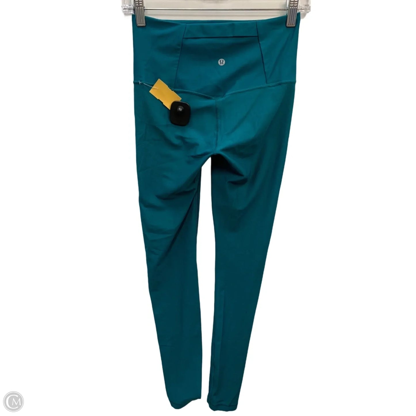 Athletic Leggings By Lululemon In Aqua, Size: 6