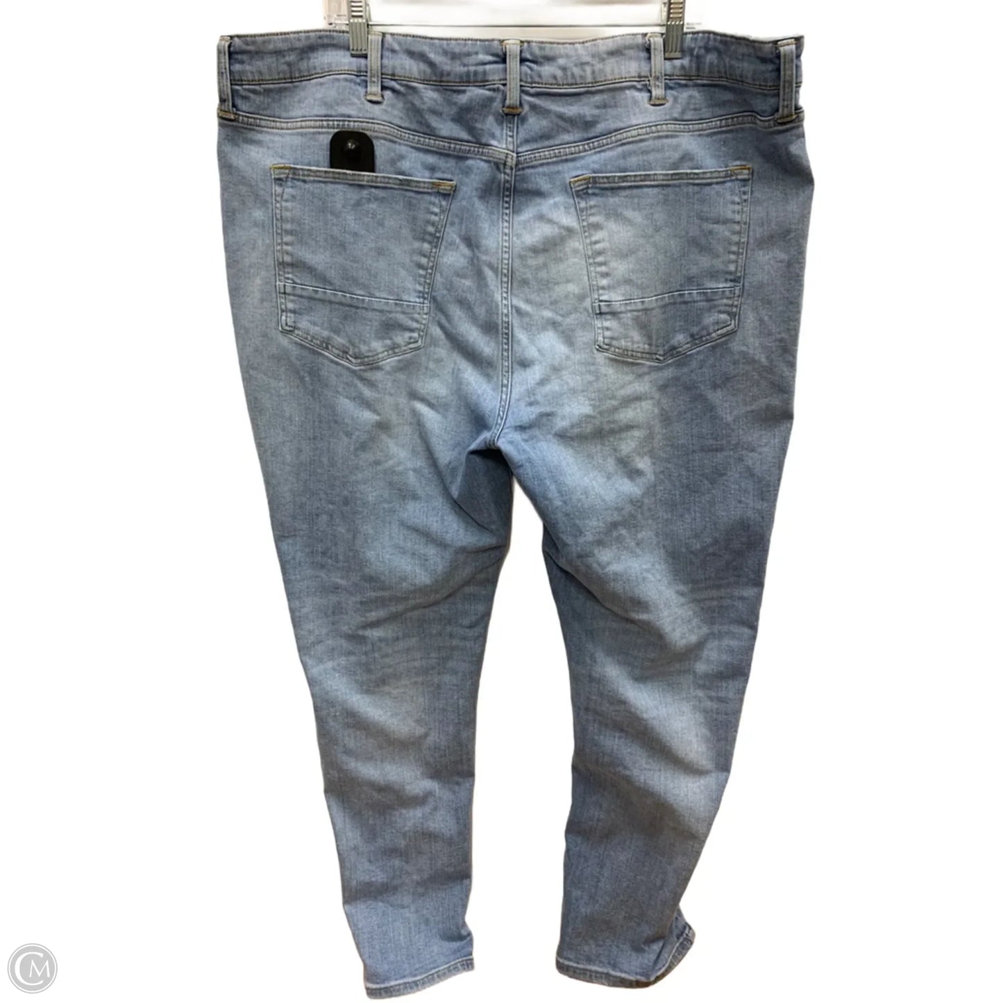 Jeans Flared By Arizona In Blue Denim, Size: 28