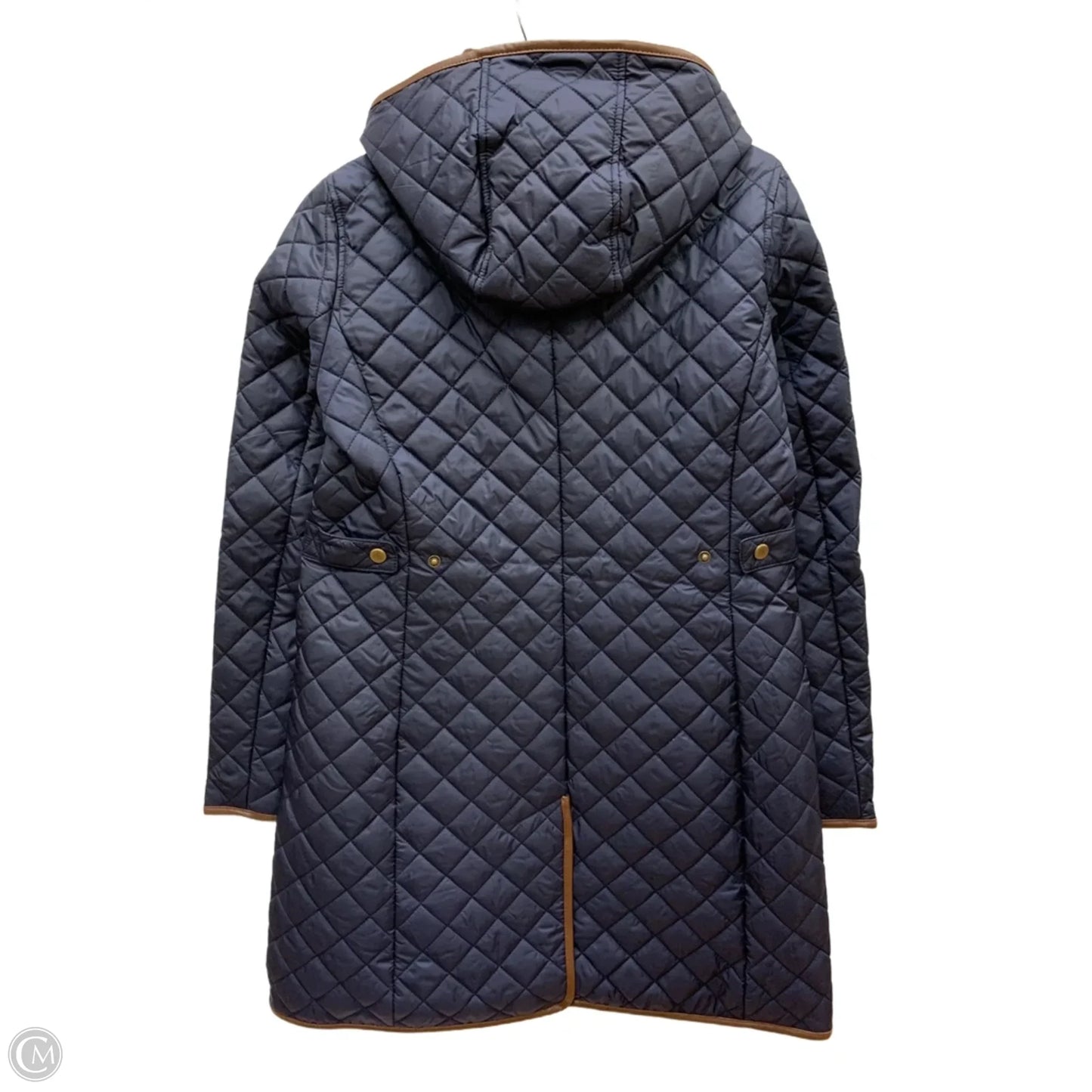 Coat Parka By Lauren By Ralph Lauren In Navy, Size: S