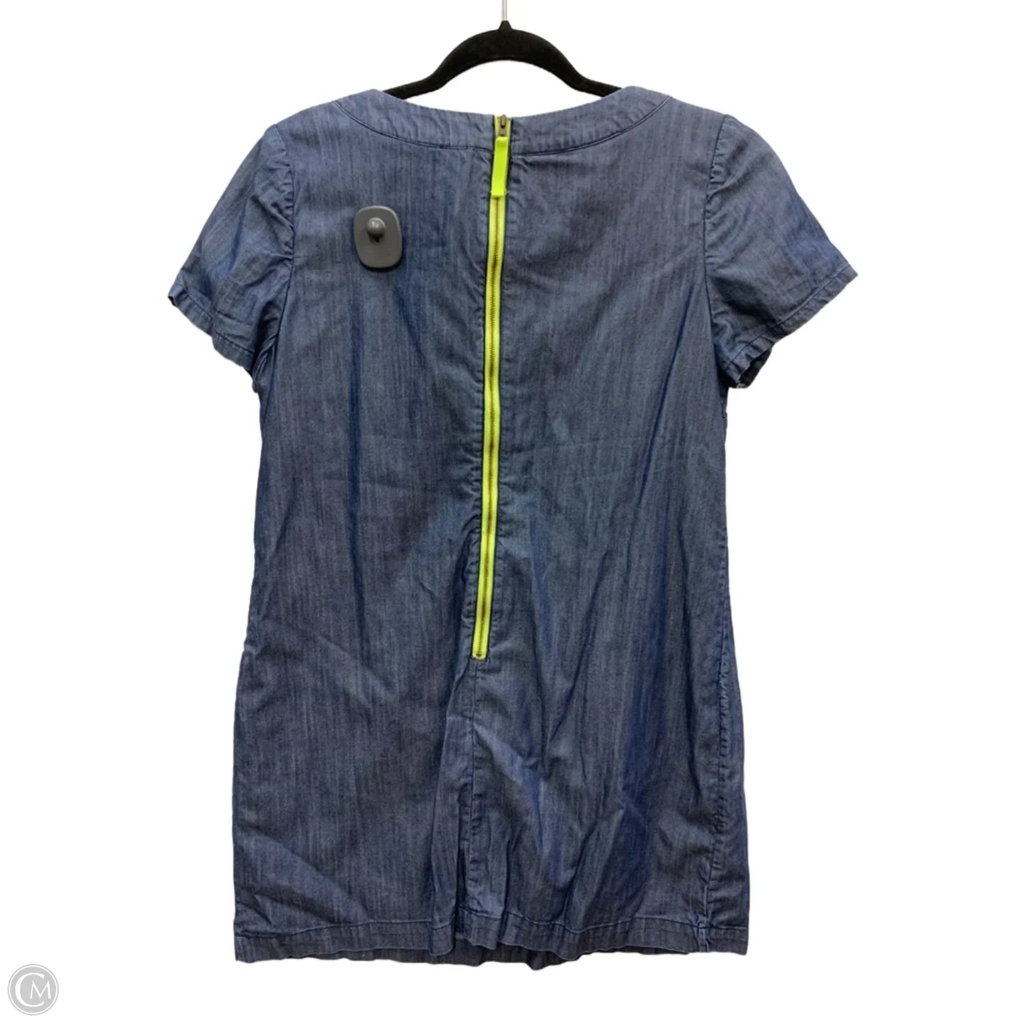 Dress Casual Midi By Boden In Blue Denim, Size: 14p