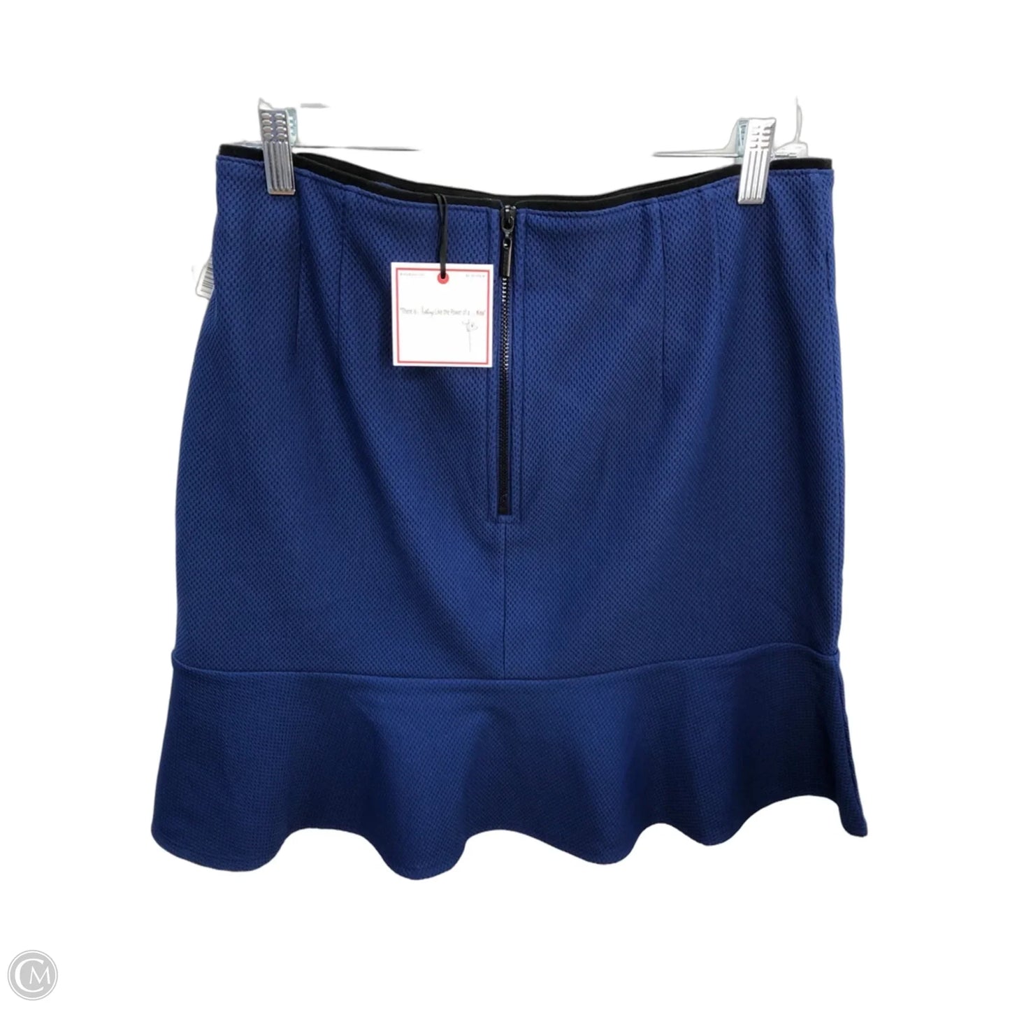 Skirt Midi By Bisou Bisou In Blue, Size: L