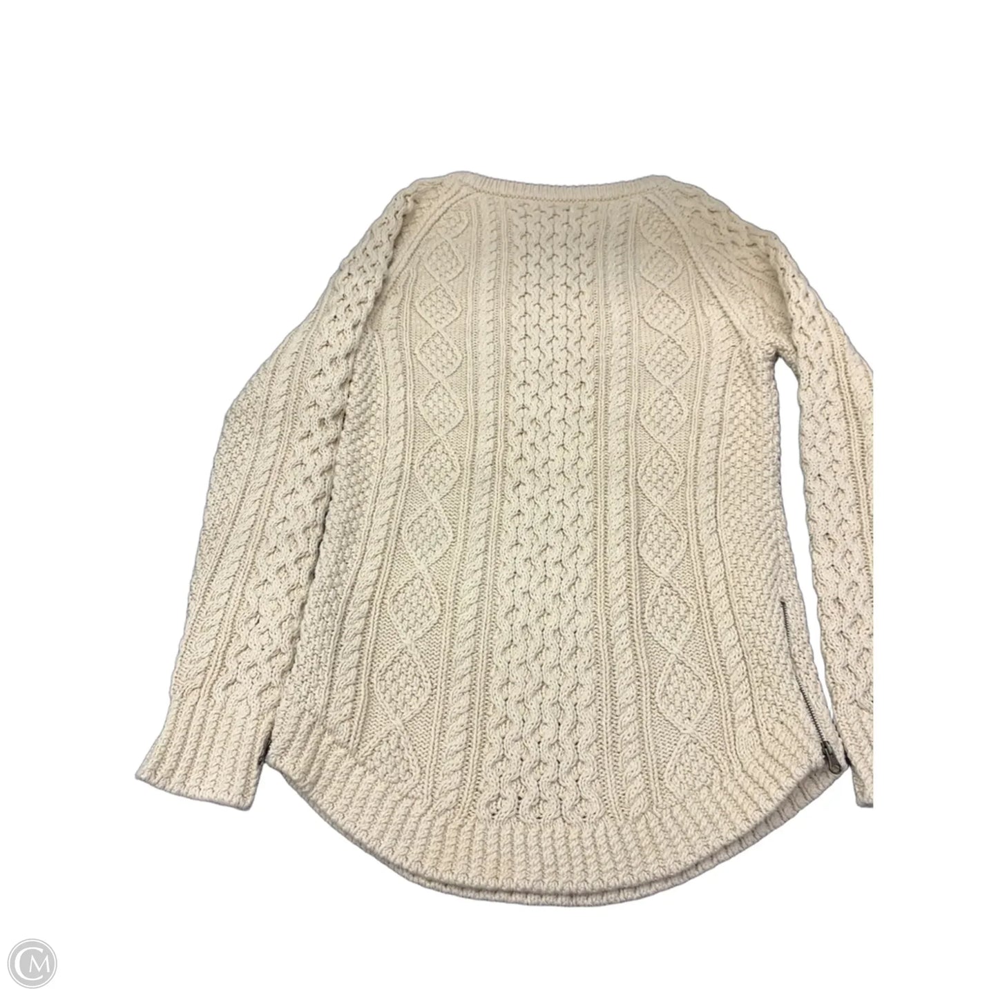 Sweater By Clothes Mentor In Tan, Size: Xs