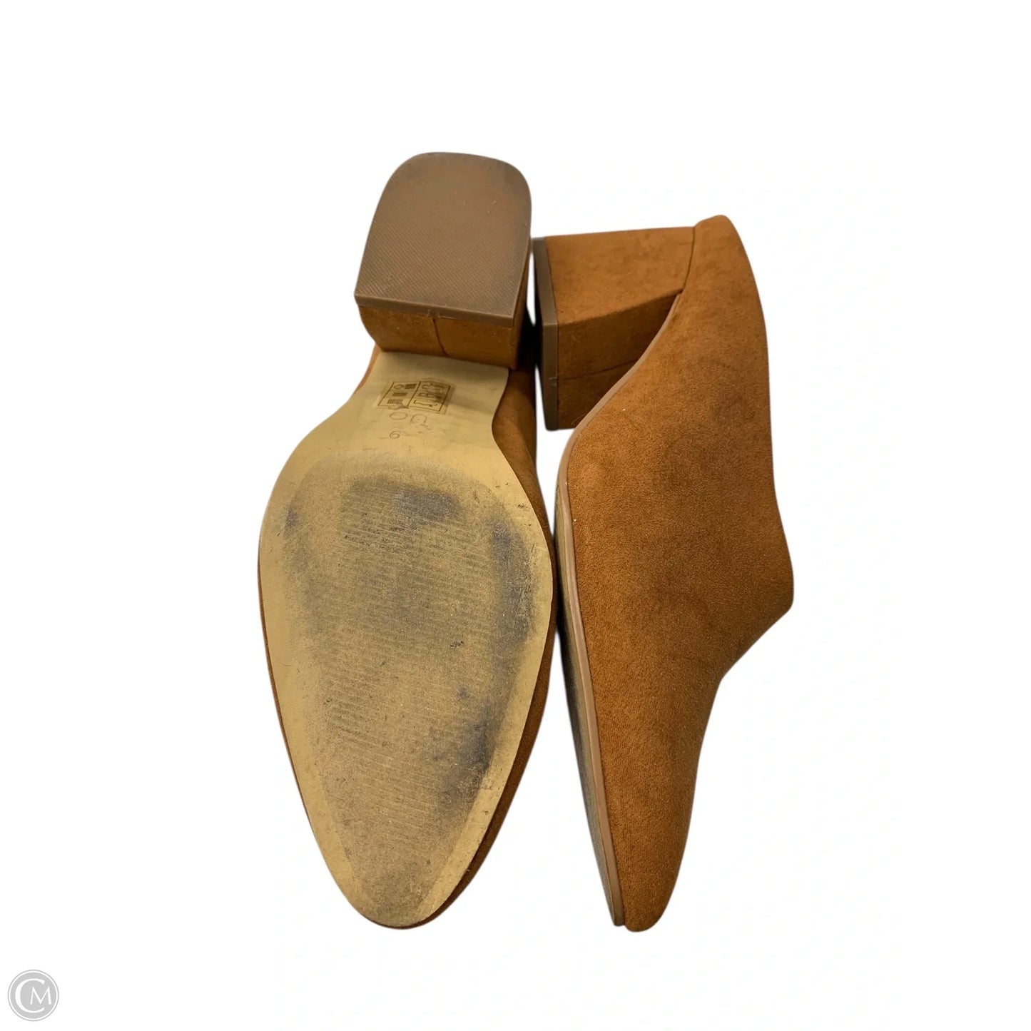 Shoes Heels Block By Urban Outfitters In Orange, Size: 9