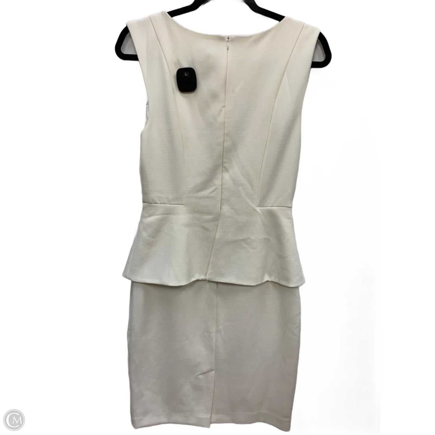Dress Party Midi By Clothes Mentor In Cream, Size: 4