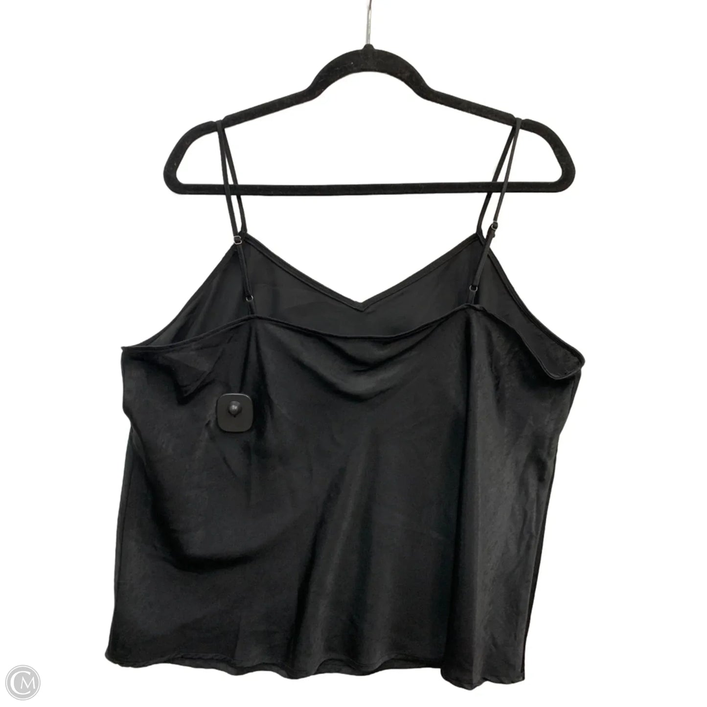 Tank Top By Time And Tru In Black, Size: 3x