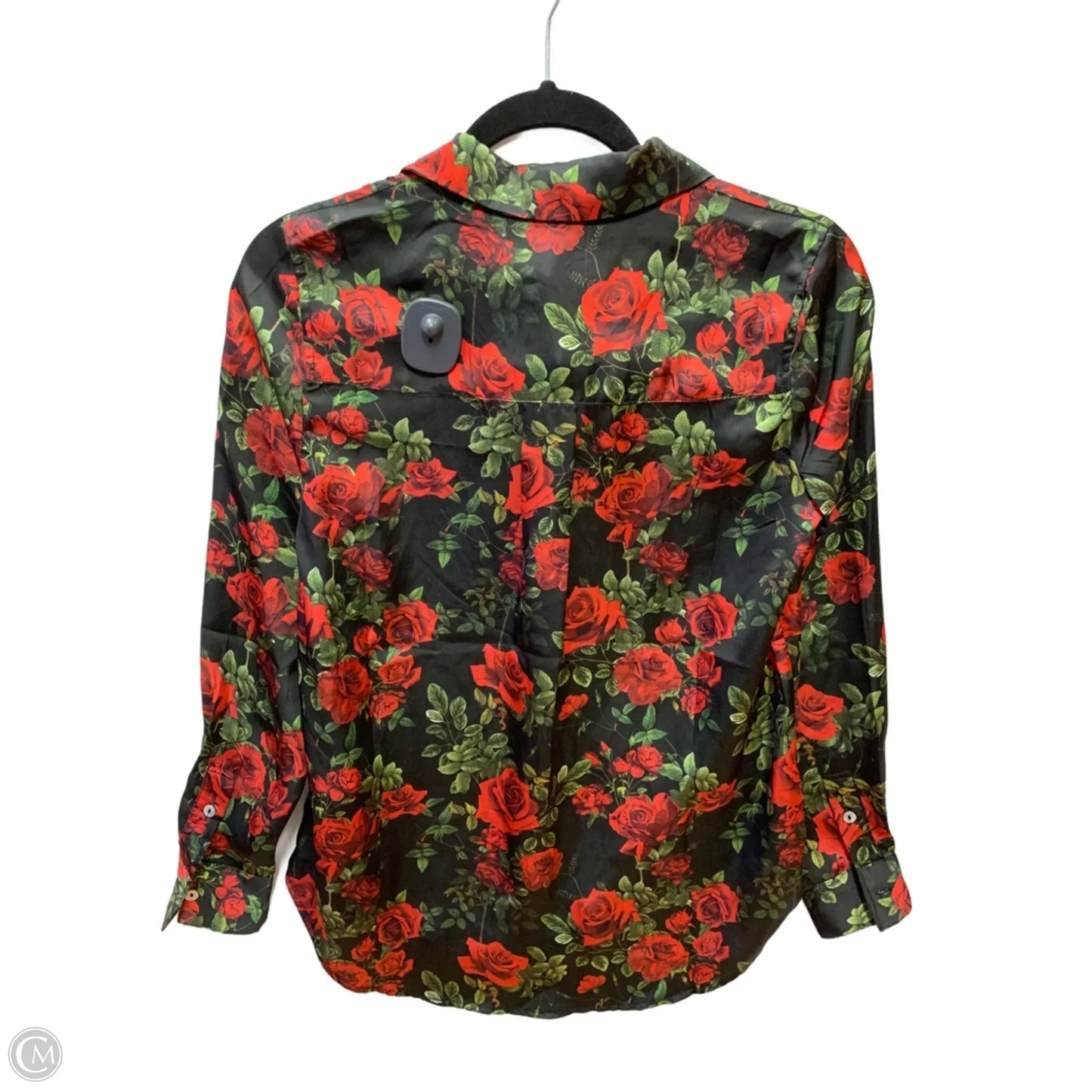 Top Long Sleeve By Elle In Floral Print, Size: Xs