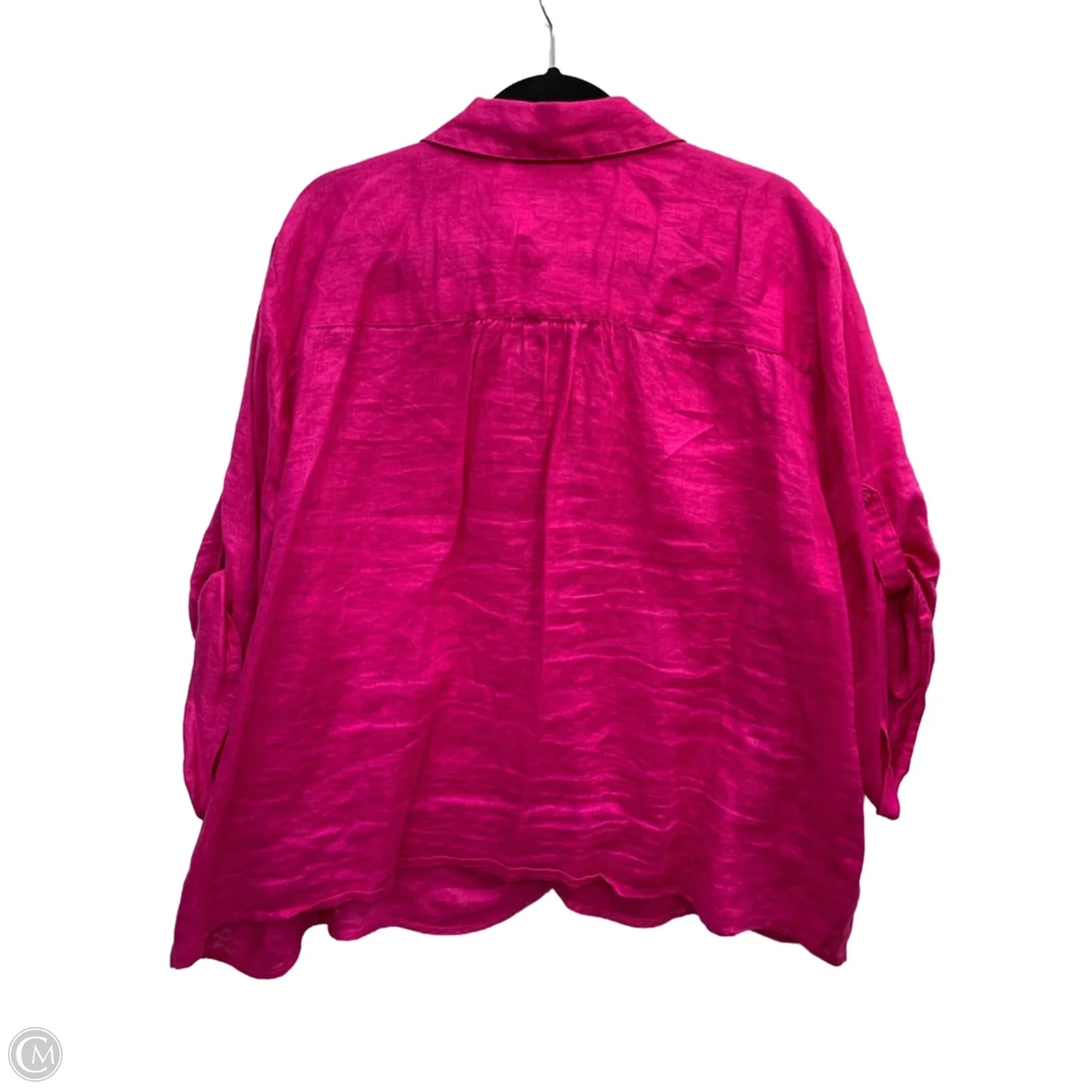Top Short Sleeve By Inc In Pink, Size: 4x
