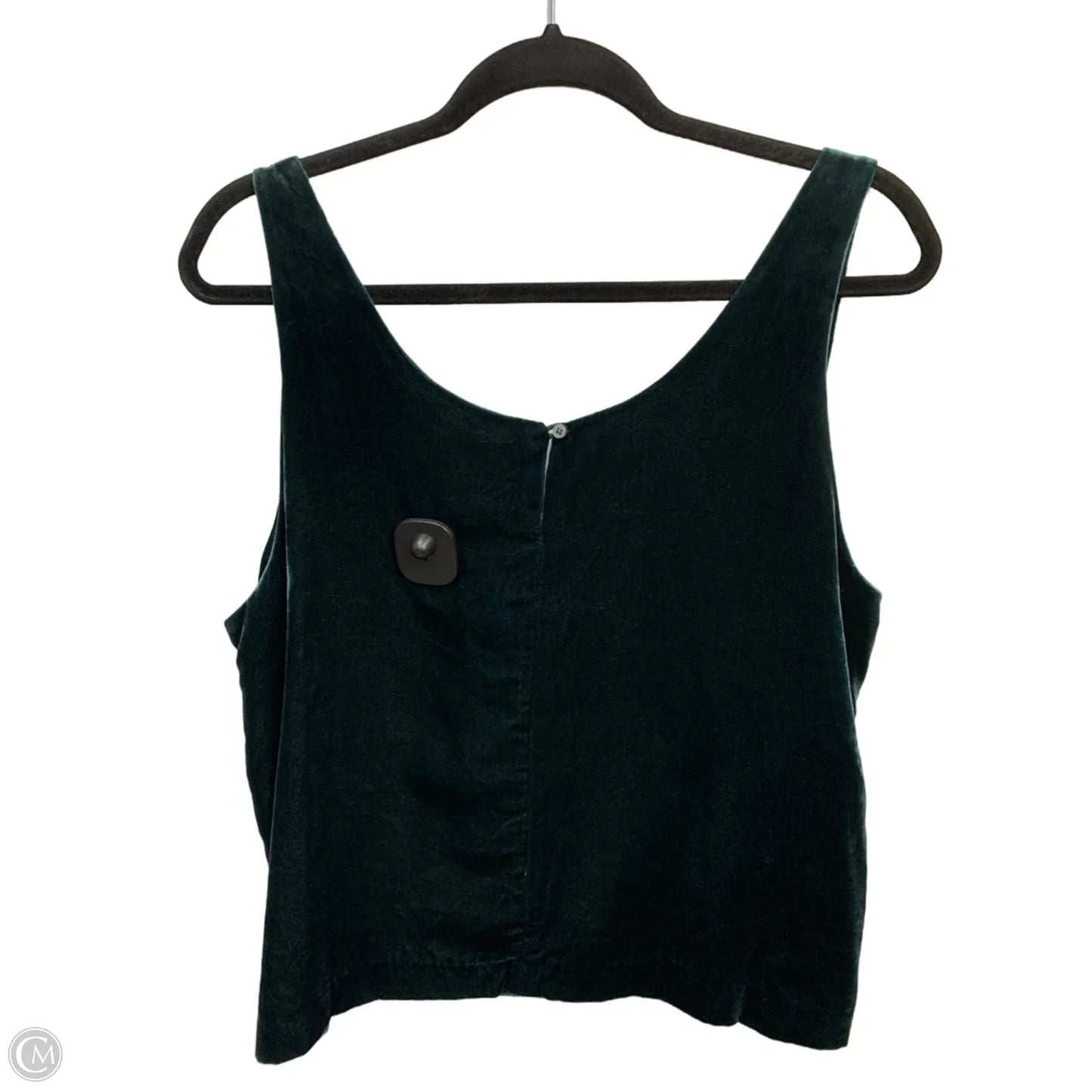 Top Sleeveless By J. Crew In Green, Size: 14