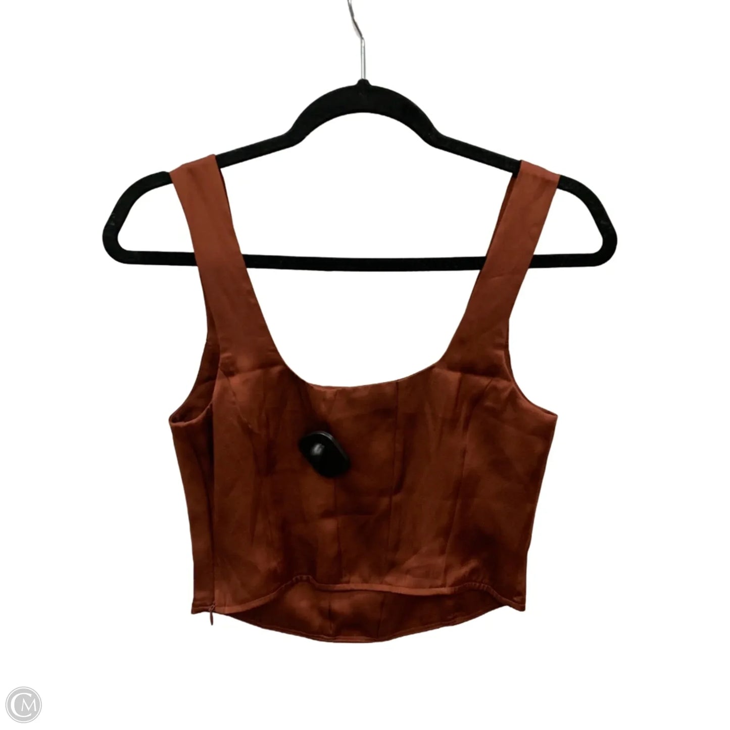 Top Sleeveless By Express In Orange, Size: Xs