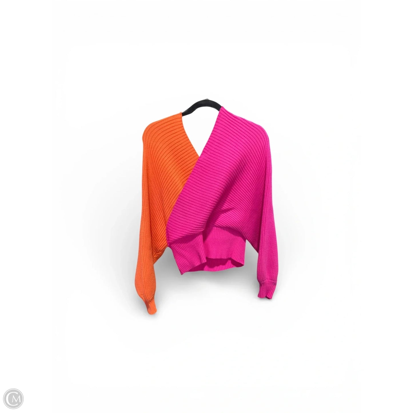 Sweater By Strut & Bolt In Orange & Pink, Size: M