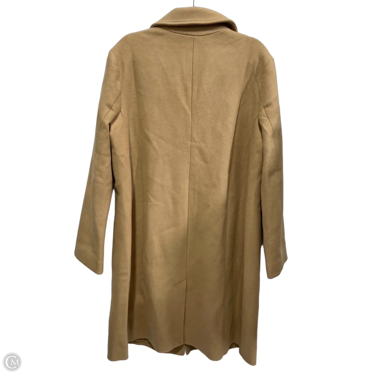 Coat Wool By Gap In Tan, Size: Xl