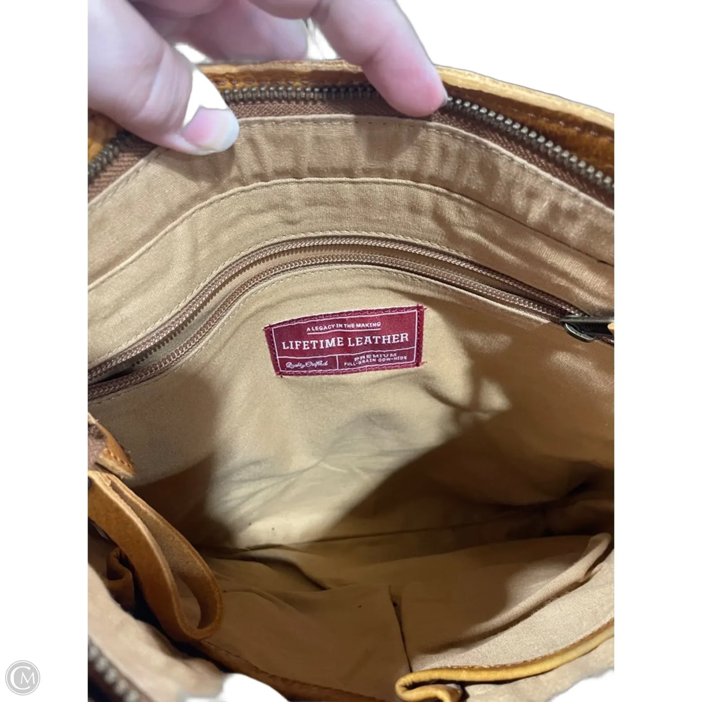Crossbody Leather By Duluth Trading, Size: Large
