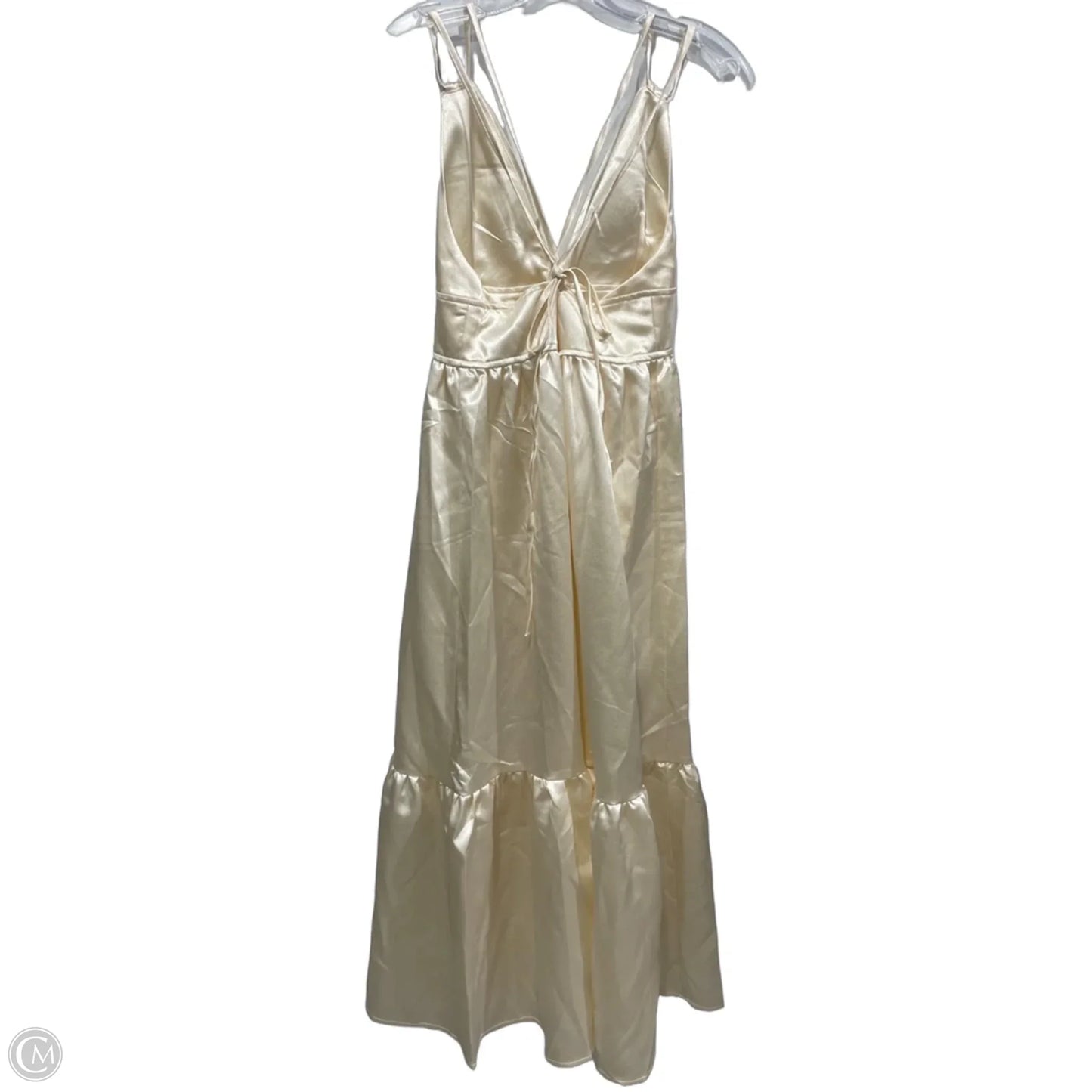 Dress Casual Maxi By Clothes Mentor In Cream, Size: S