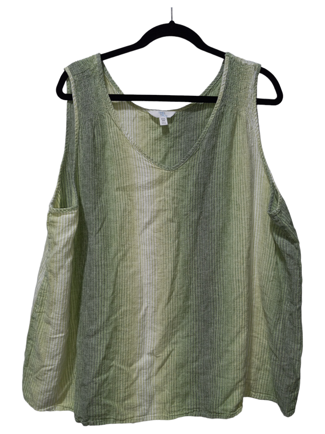 Top Sleeveless By Time And Tru Size: 3x