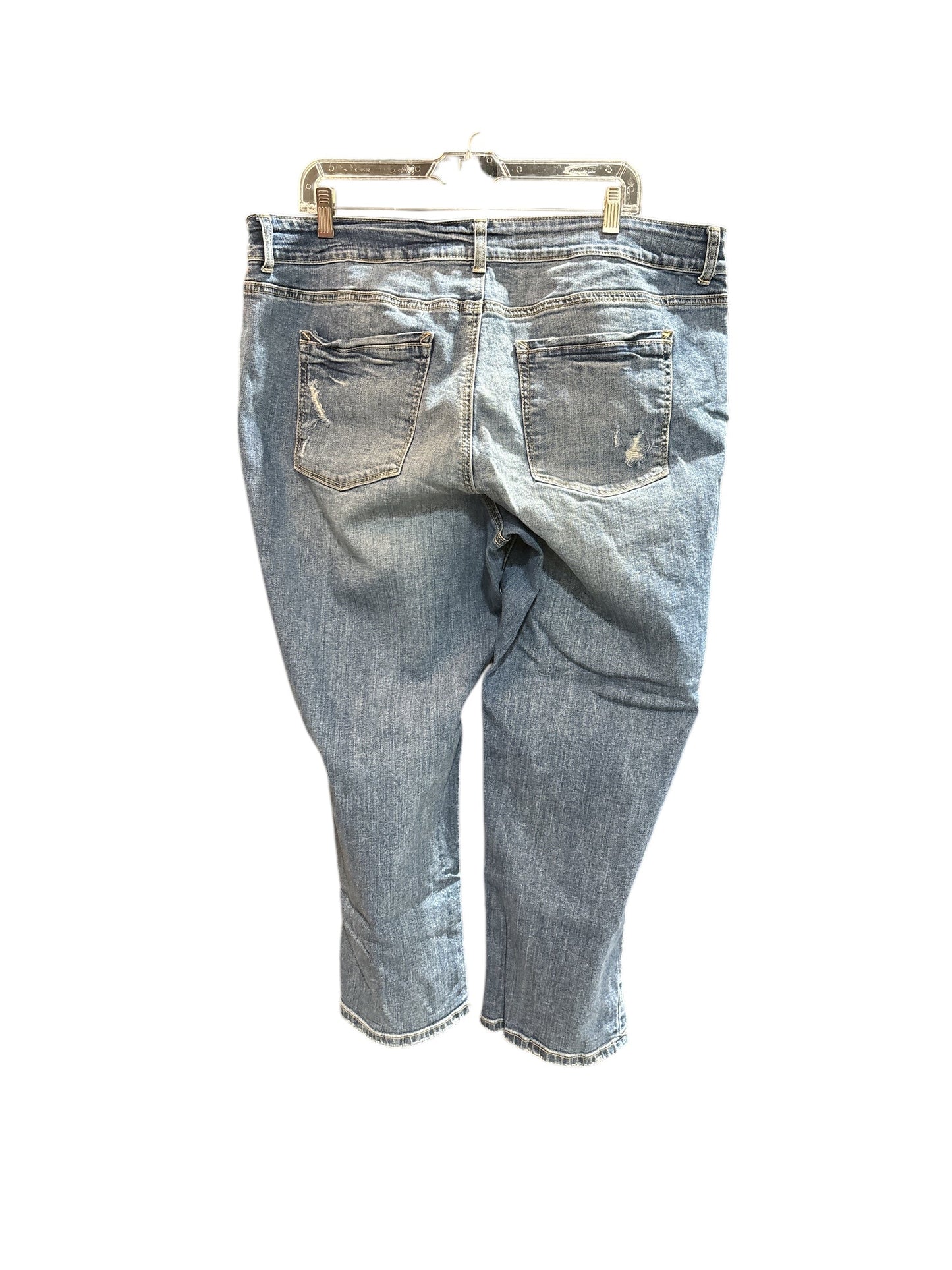 Jeans Boot Cut By Maurices In Blue Denim, Size: 20