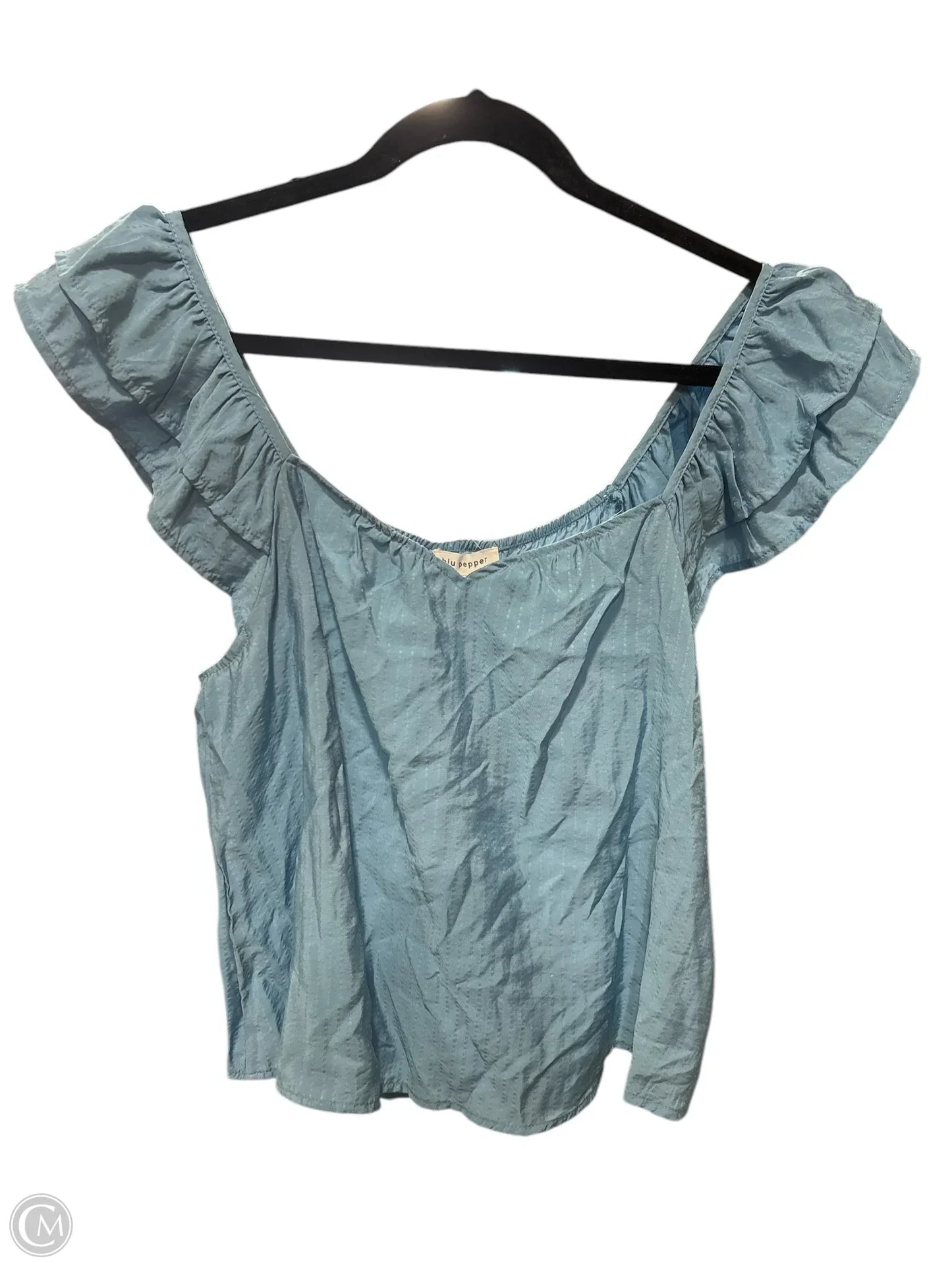 Blouse Sleeveless By Blu Pepper Size: L