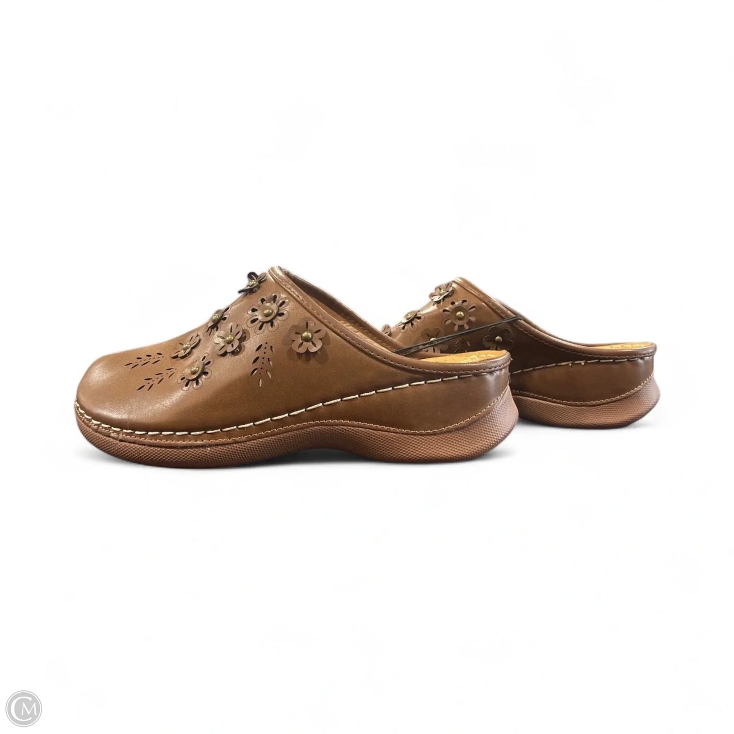 Shoes Flats By Clothes Mentor In Brown, Size: 7