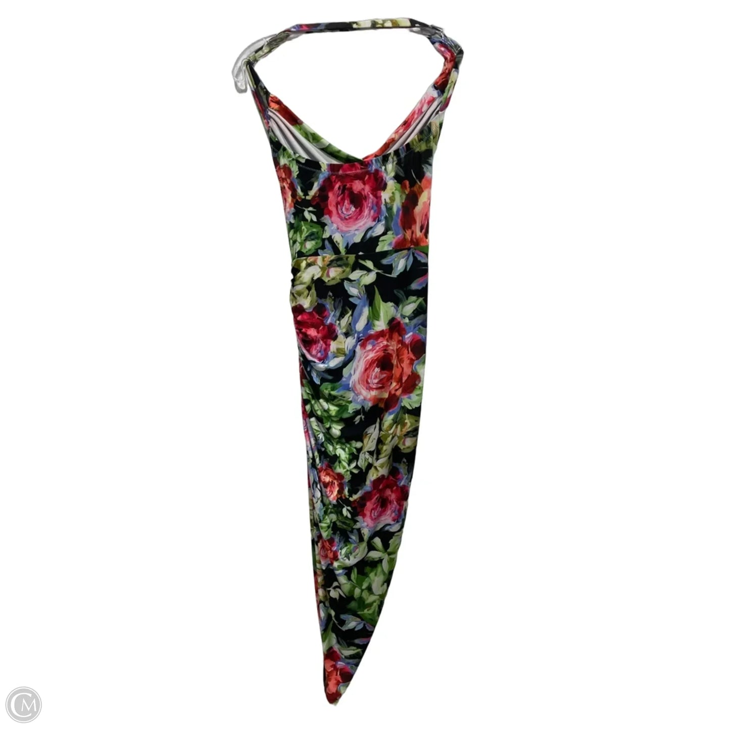 Dress Party Long By Norma Kamali In Floral Print, Size: Xs